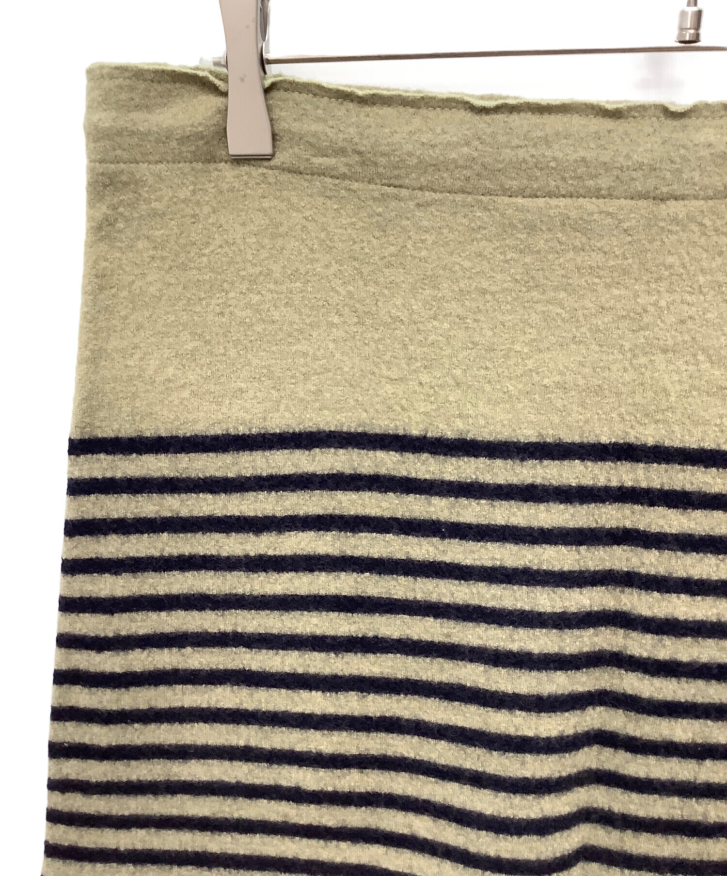 中古・古着通販】45rpm (45アールピーエム) 圧縮ウールのスカート