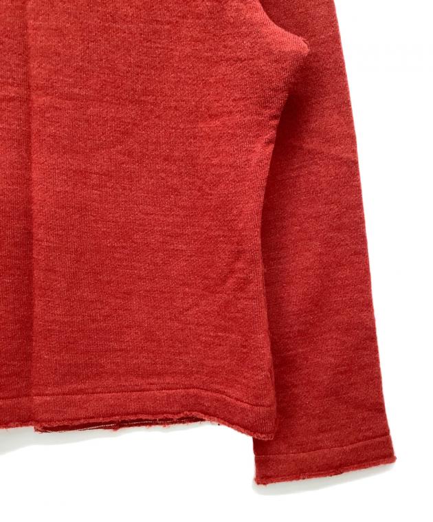 中古・古着通販】45rpm (45アールピーエム) ニットジャケット レッド