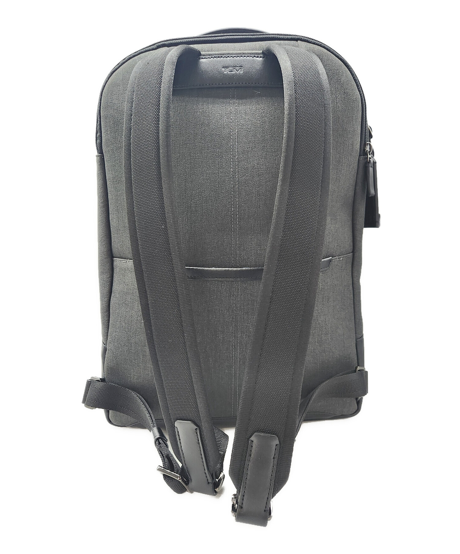 TUMI トゥミ バックパック オールレザー 革 グレー リュック