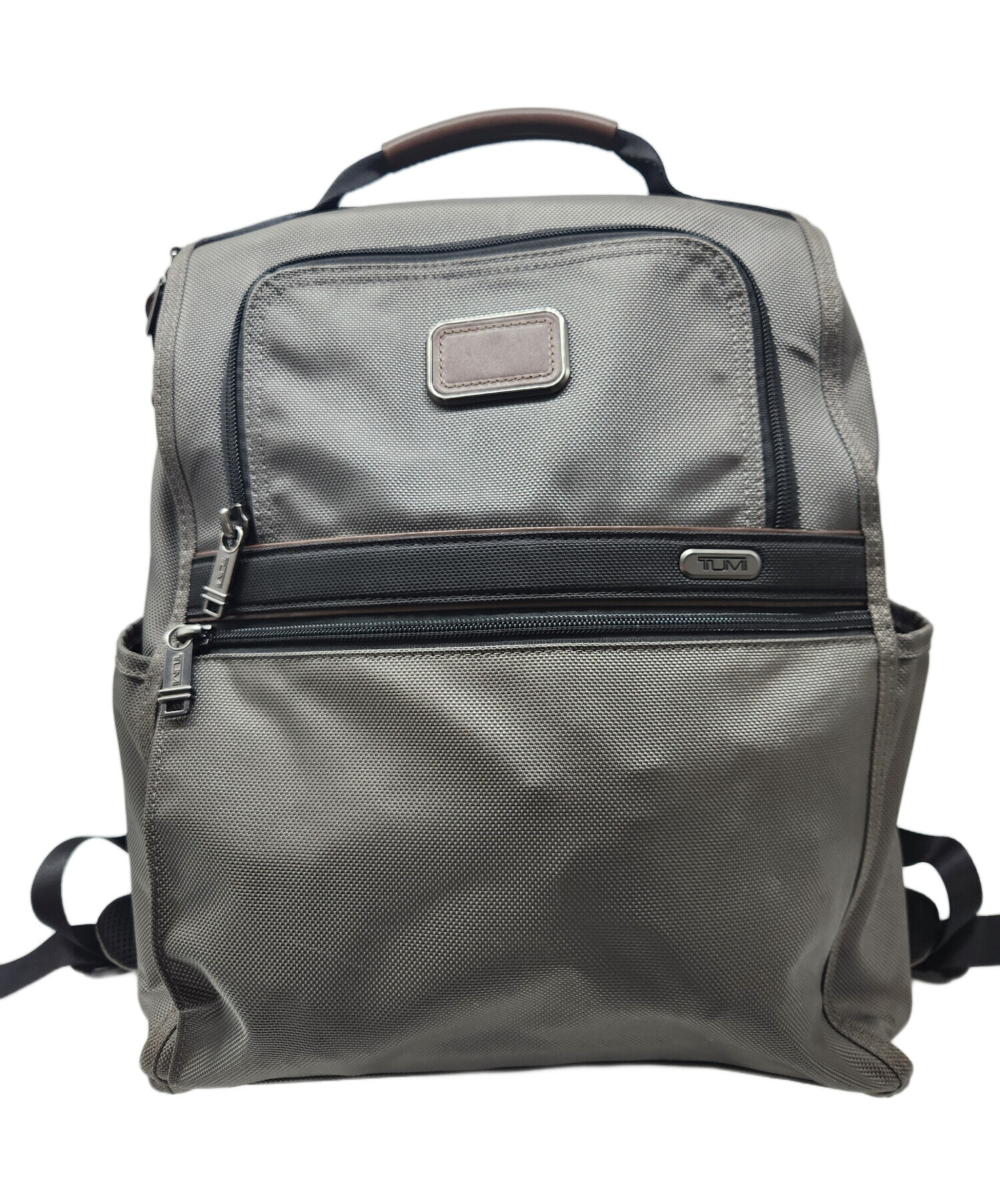 中古・古着通販】TUMI (トゥミ) バックパック グレー×ブラウン