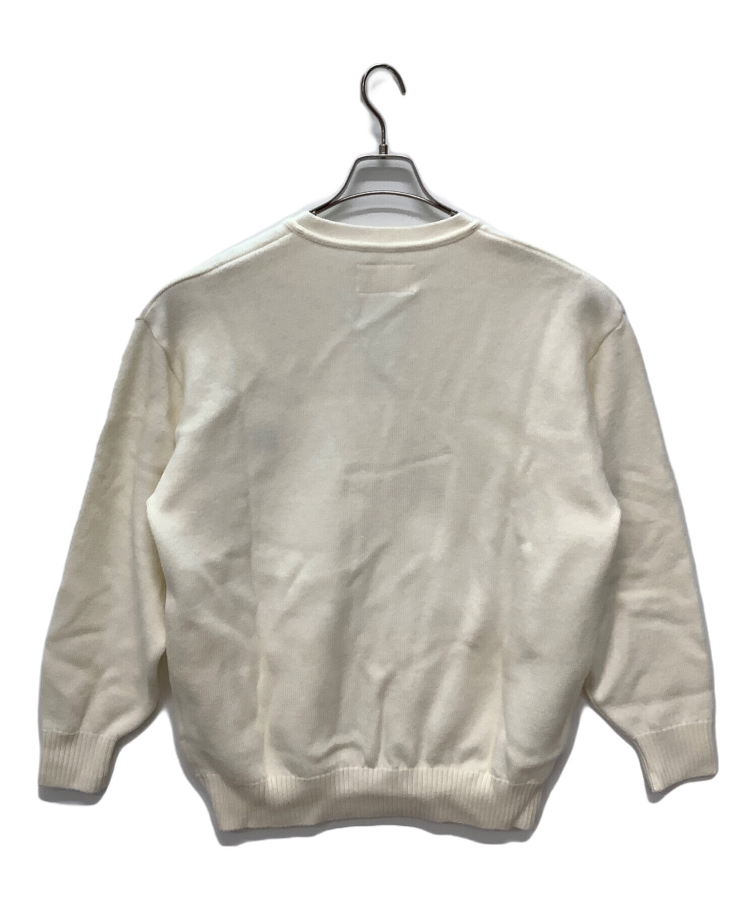 中古・古着通販】WACKO MARIA (ワコマリア) 厚手カーディガン ホワイト