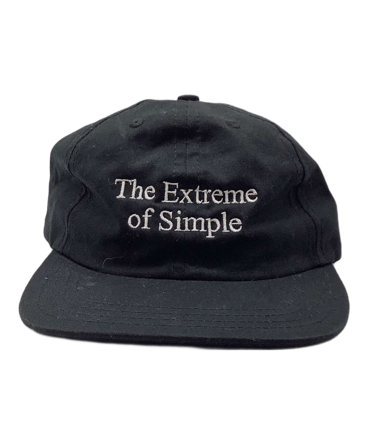 中古・古着通販】ENNOY (エンノイ) キャップ ブラック｜ブランド・古着