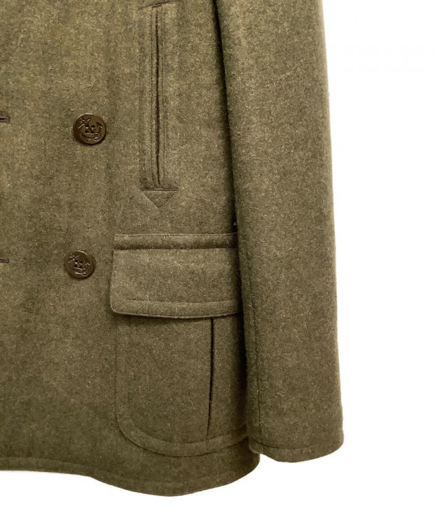 RRL ウール製ピーコート カーキ 中古・古着通販】RRL (ダブルアールエル) ウールPコート グリーン