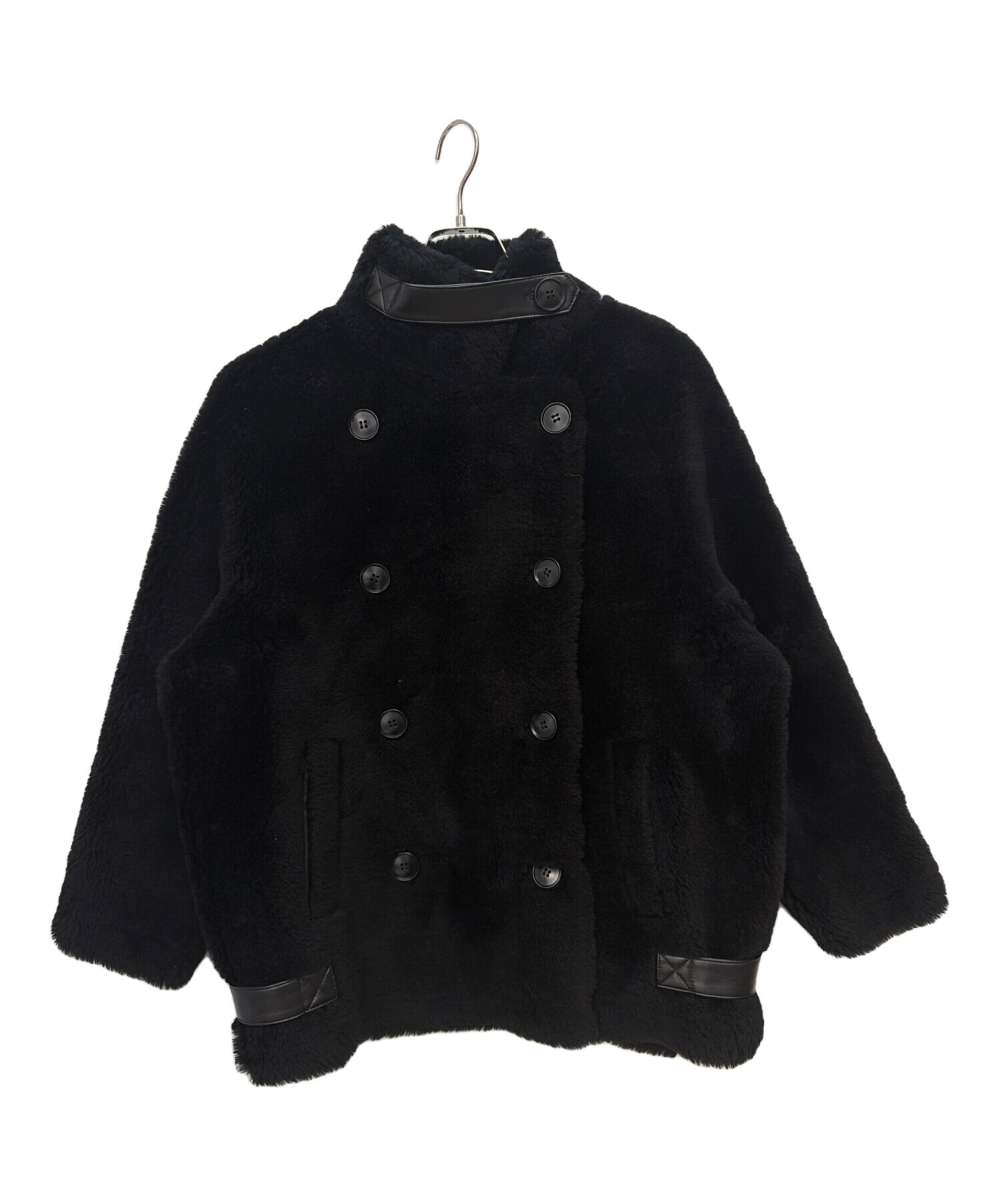 中古・古着通販】LAUREN (ローレン) B3 boa jacket ブラック サイズ:M 