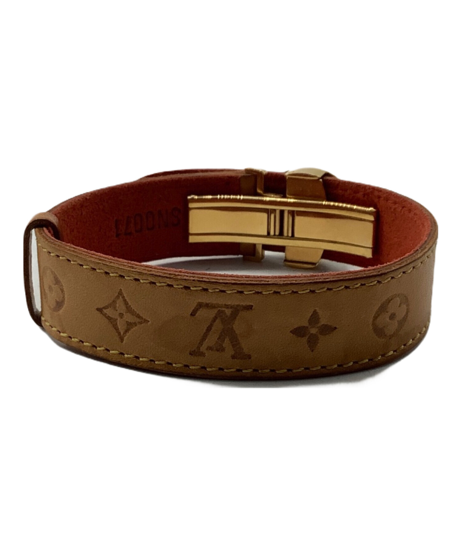 LOUIS VUITTON ルイヴィトン　グッドラック プレスレット 中古・古着通販】LOUIS VUITTON (ルイ ヴィトン) グッドラックブレス