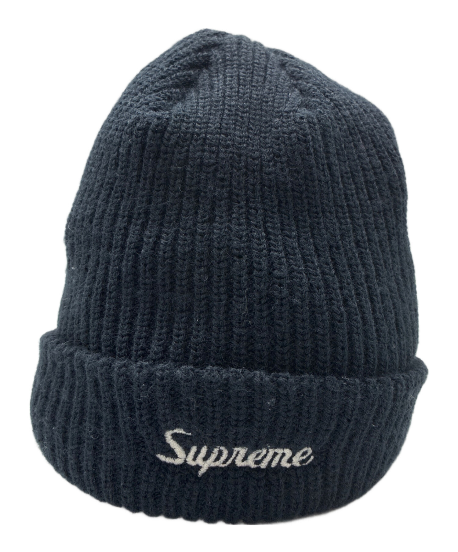 中古・古着通販】Supreme (シュプリーム) Loose Gauge Beanie ネイビー