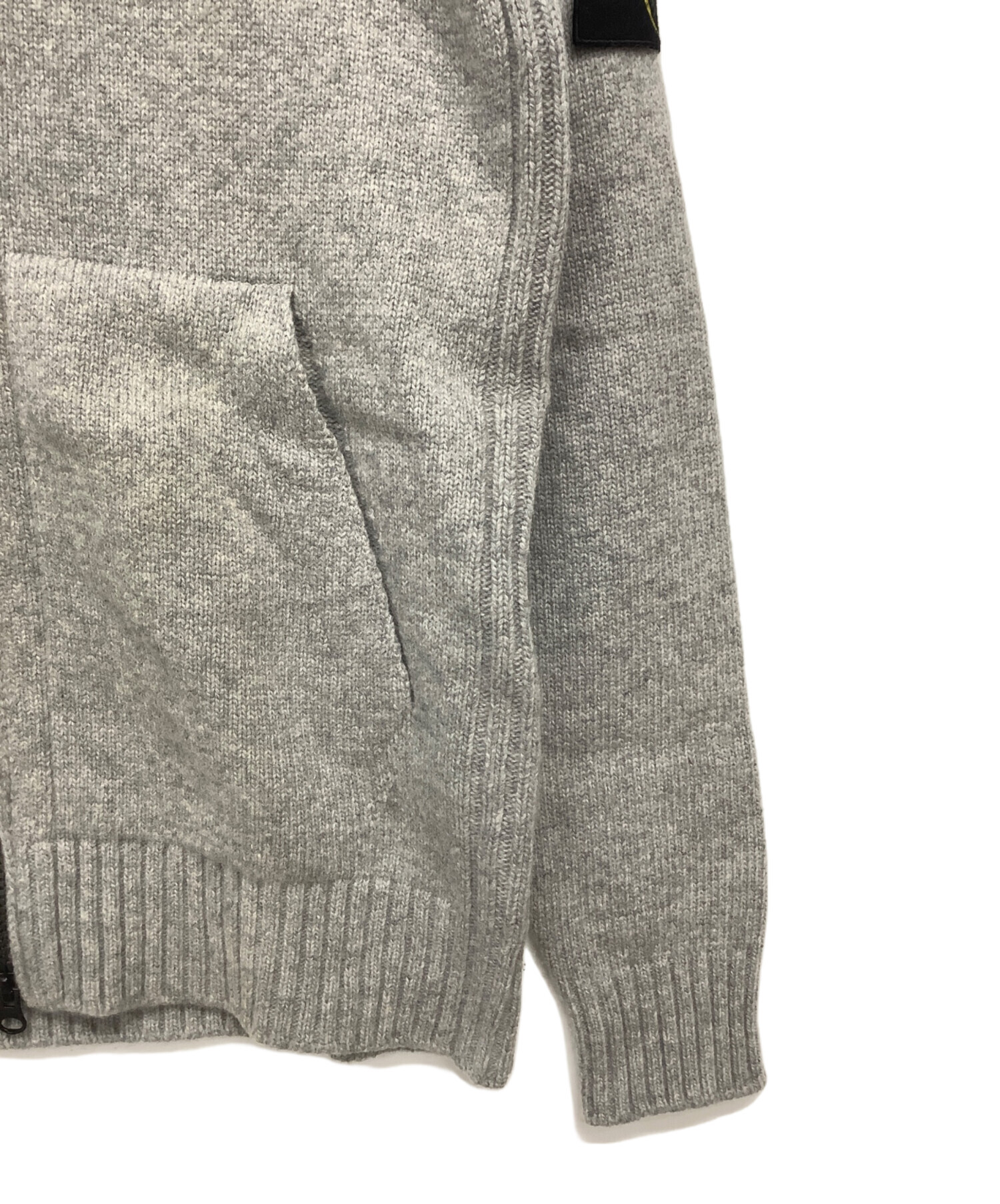 中古・古着通販】STONE ISLAND (ストーンアイランド) フルジップニット