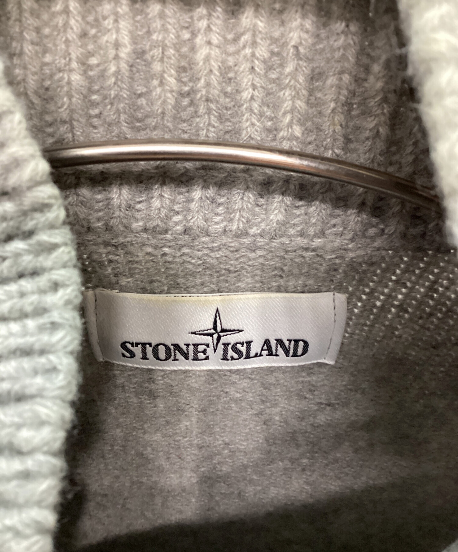 中古・古着通販】STONE ISLAND (ストーンアイランド) 薄手カーディガン 