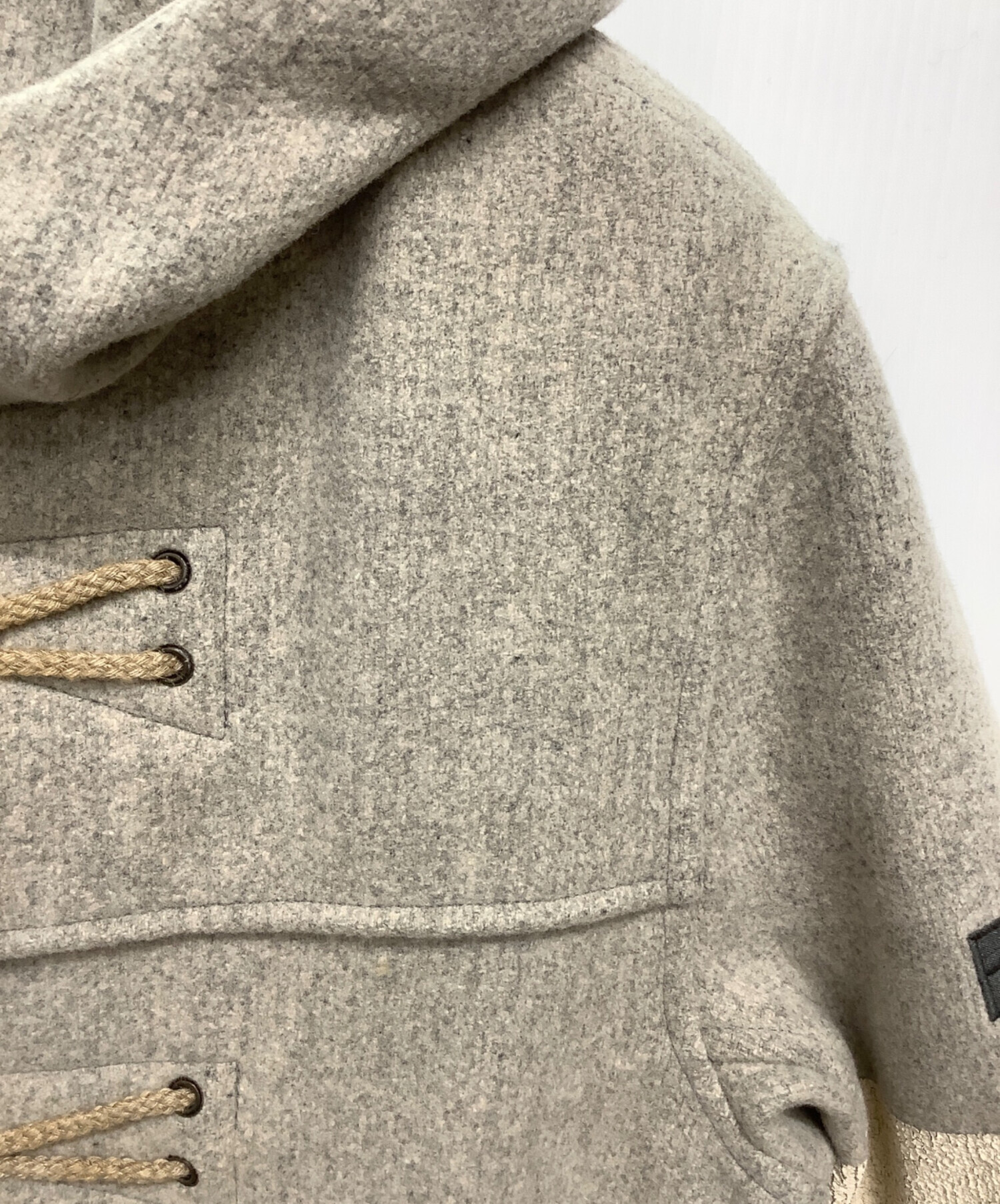 希少 ストーンアイランド 上質 メルトンダッフルコート ウール キルティング 中古・古着通販】STONE ISLAND (ストーンアイランド) ウールダッフル