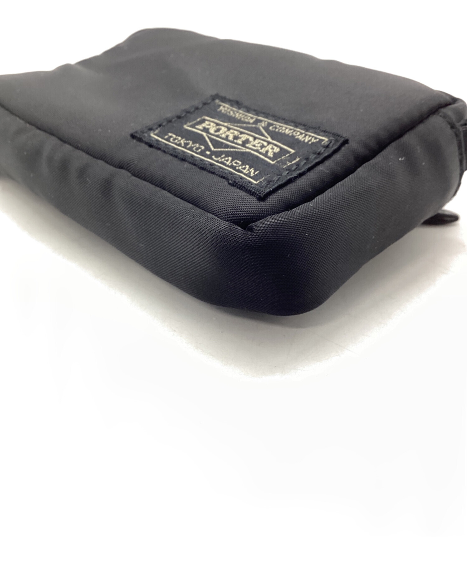 中古・古着通販】PORTER (ポーター) ナイロン小銭入れ ブラック