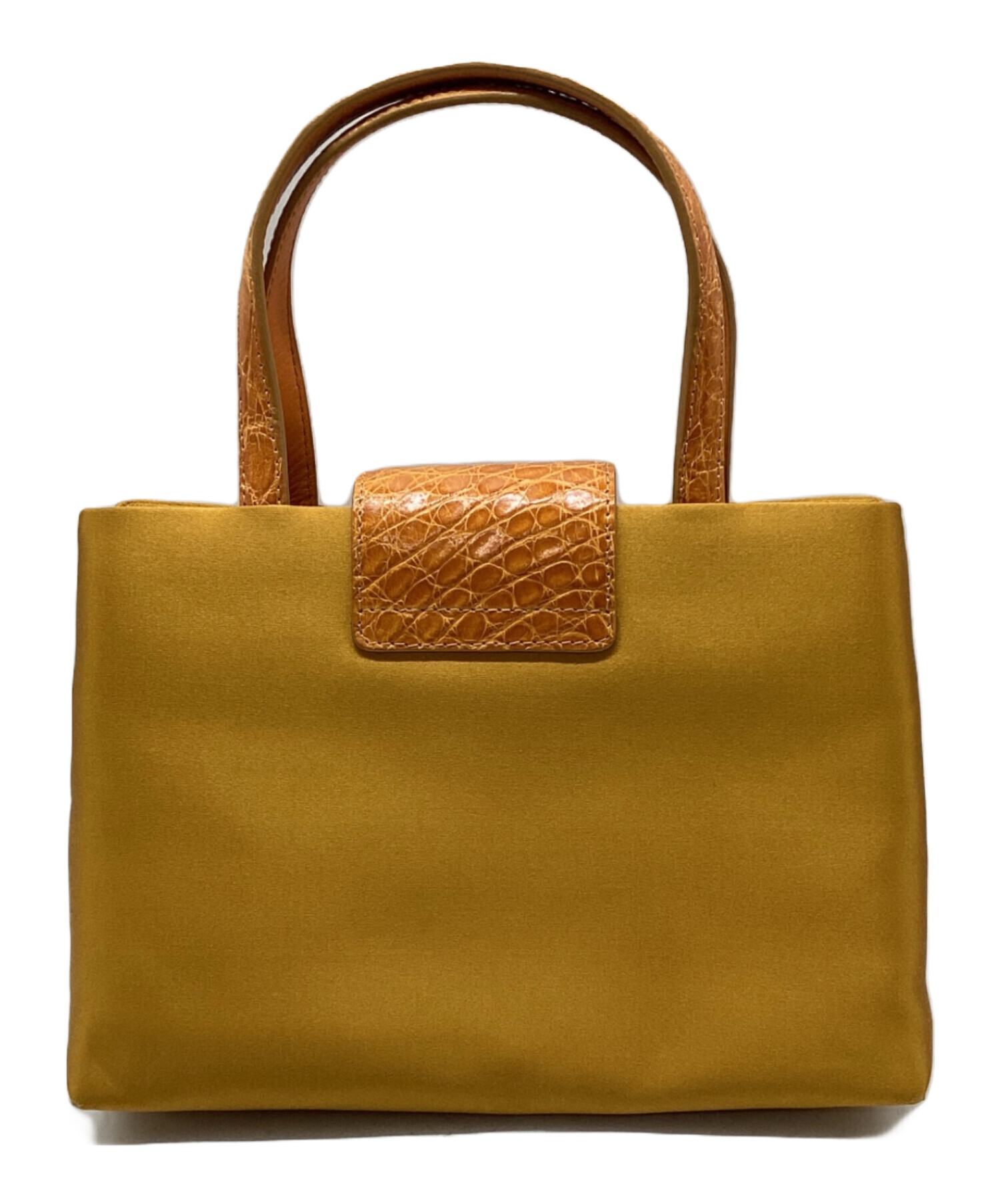 中古・古着通販】BVLGARI (ブルガリ) 2wayハンドバッグ ブラウン