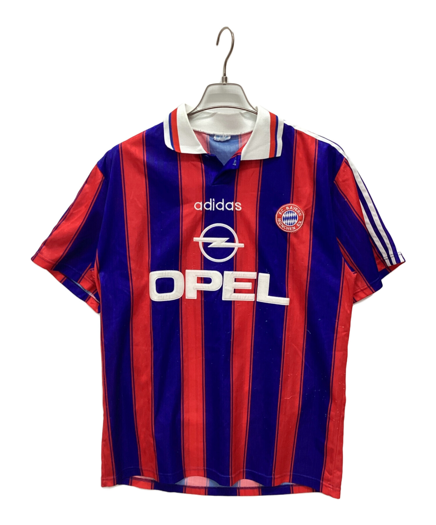 Bayern München adidas シャツ 赤青 中古・古着通販】Bayern Munchen (バイエルミュウヘン) adidas