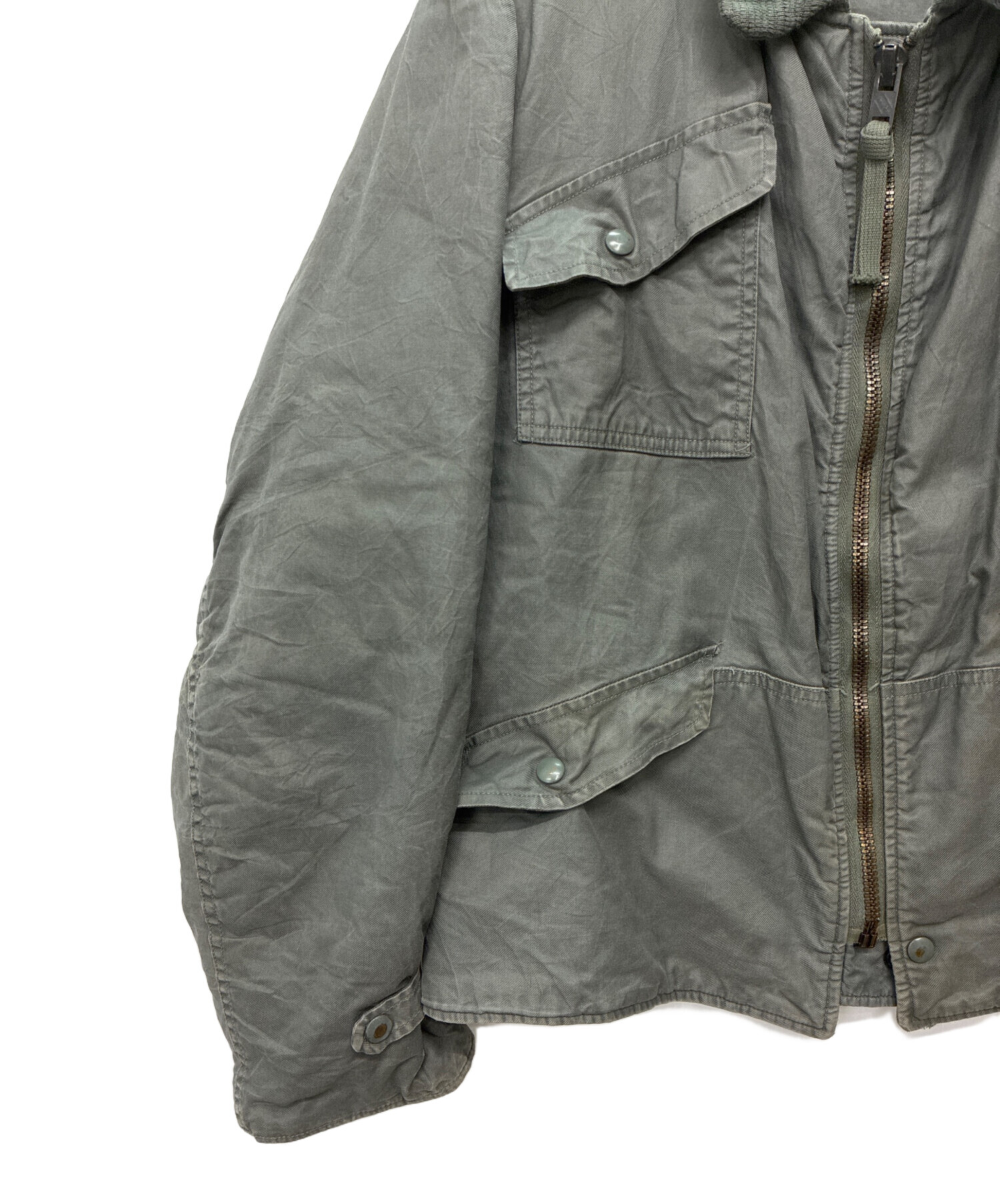 70's U.S.A.F. CWU 7/P ジャケット ◎放出物ダメージリペア 70's U.S.A.F. CWU 7/P ジャケット ◎放出物ダメージリペア アメリカ軍