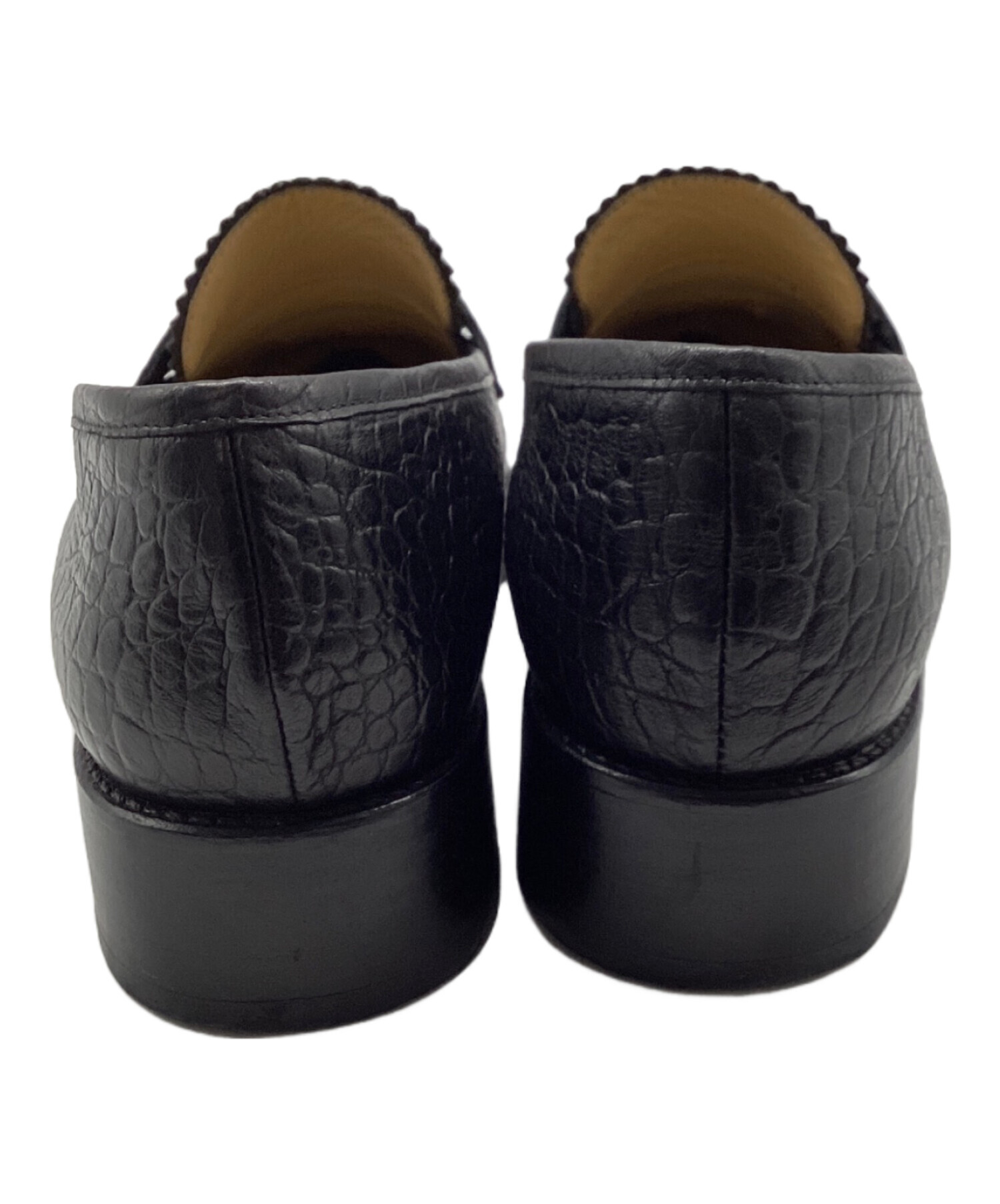 中古・古着通販】TOGA PULLA (トーガ プルラ) 厚底ローファー ブラック