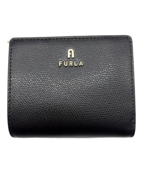 フルラ FURLA wp00135 コンパクトウォレット 3つ折り財布 レディース【中古】 中古・古着通販】FURLA (フルラ) コンパクトウォレット ブラック