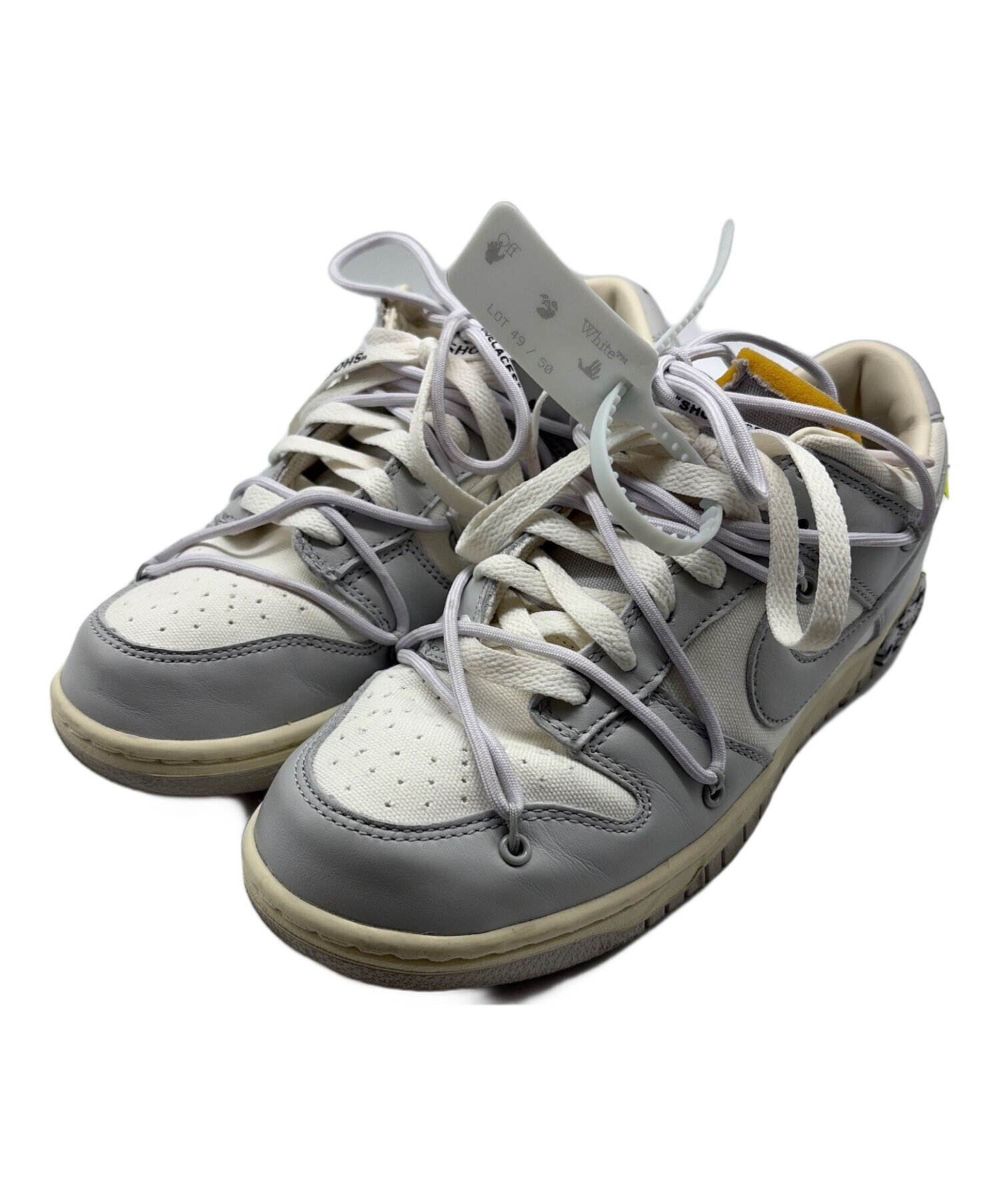 中古・古着通販】NIKE (ナイキ) OFFWHITE (オフホワイト) Dunk Low 1 