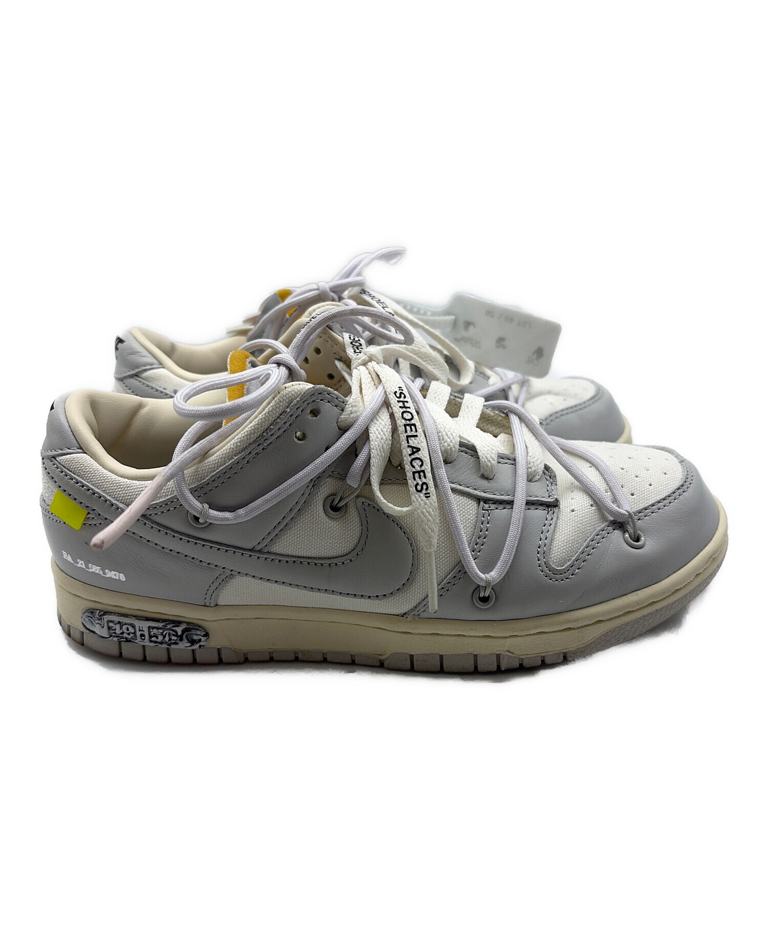 中古・古着通販】NIKE (ナイキ) OFFWHITE (オフホワイト) Dunk Low 1 
