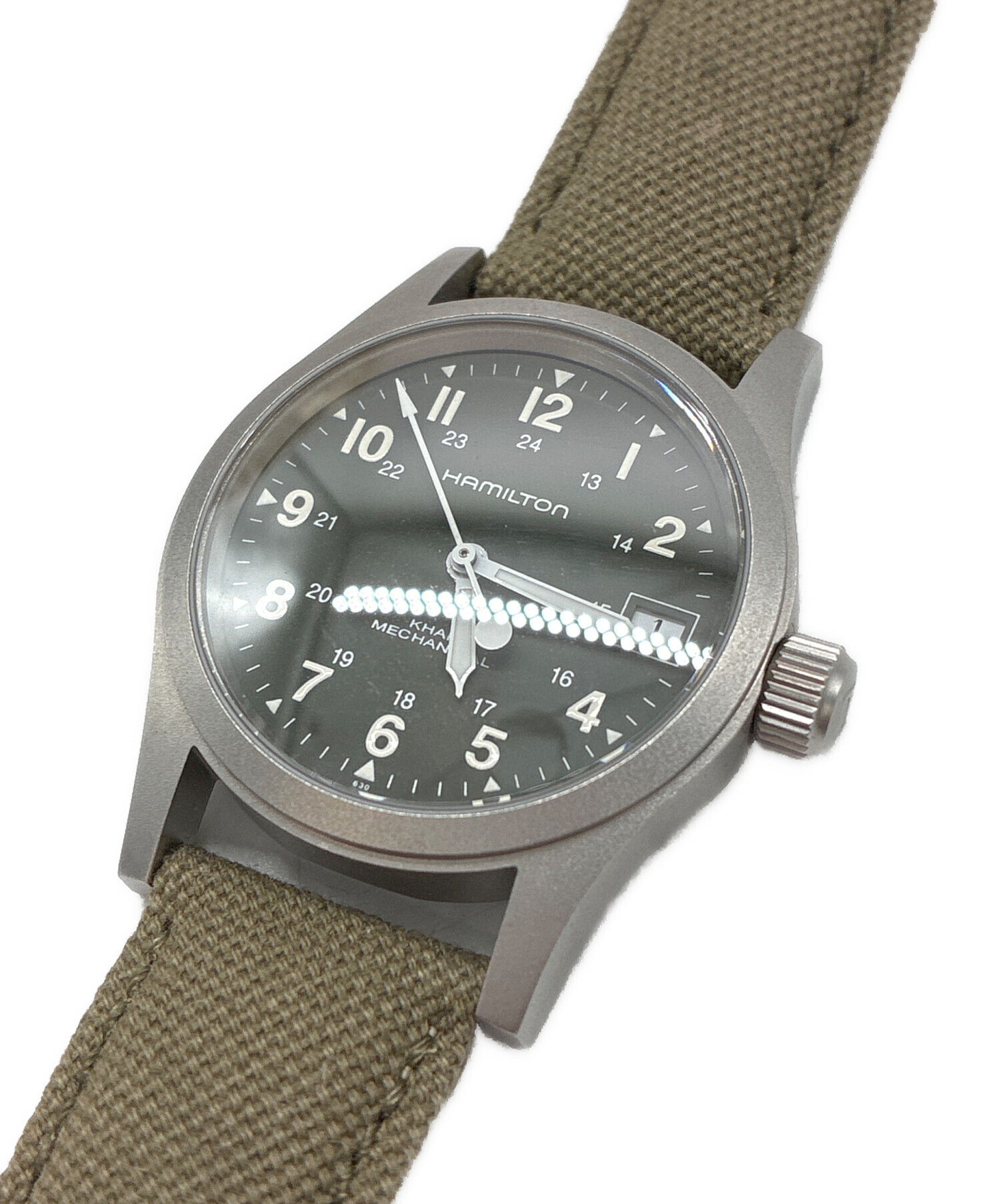 中古・古着通販】HAMILTON (ハミルトン) カーキフィールド 腕時計