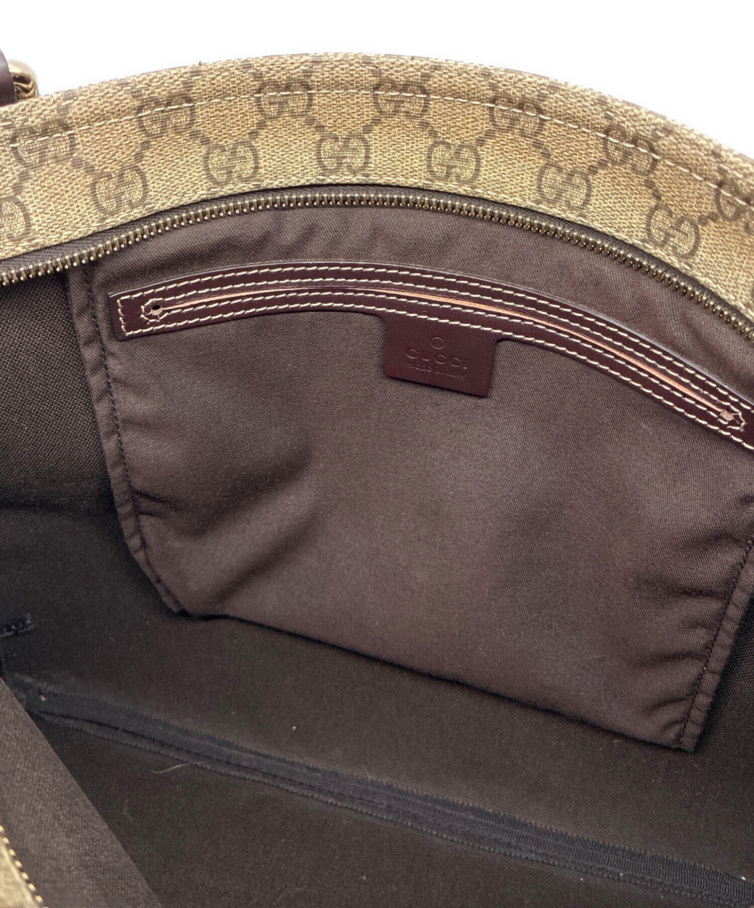 中古・古着通販】GUCCI (グッチ) GGスプリーム ショルダーバッグ 