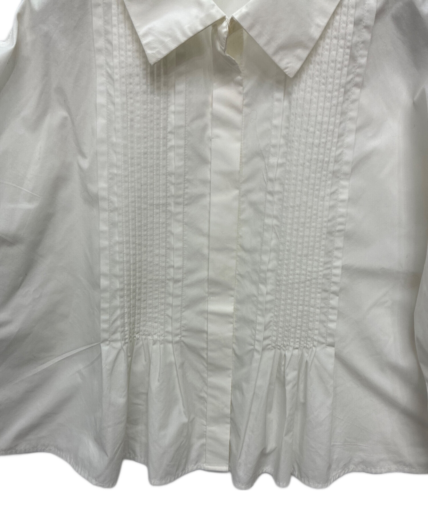 中古・古着通販】mizuiro-ind (ミズイロインド) ショート丈ワイド 