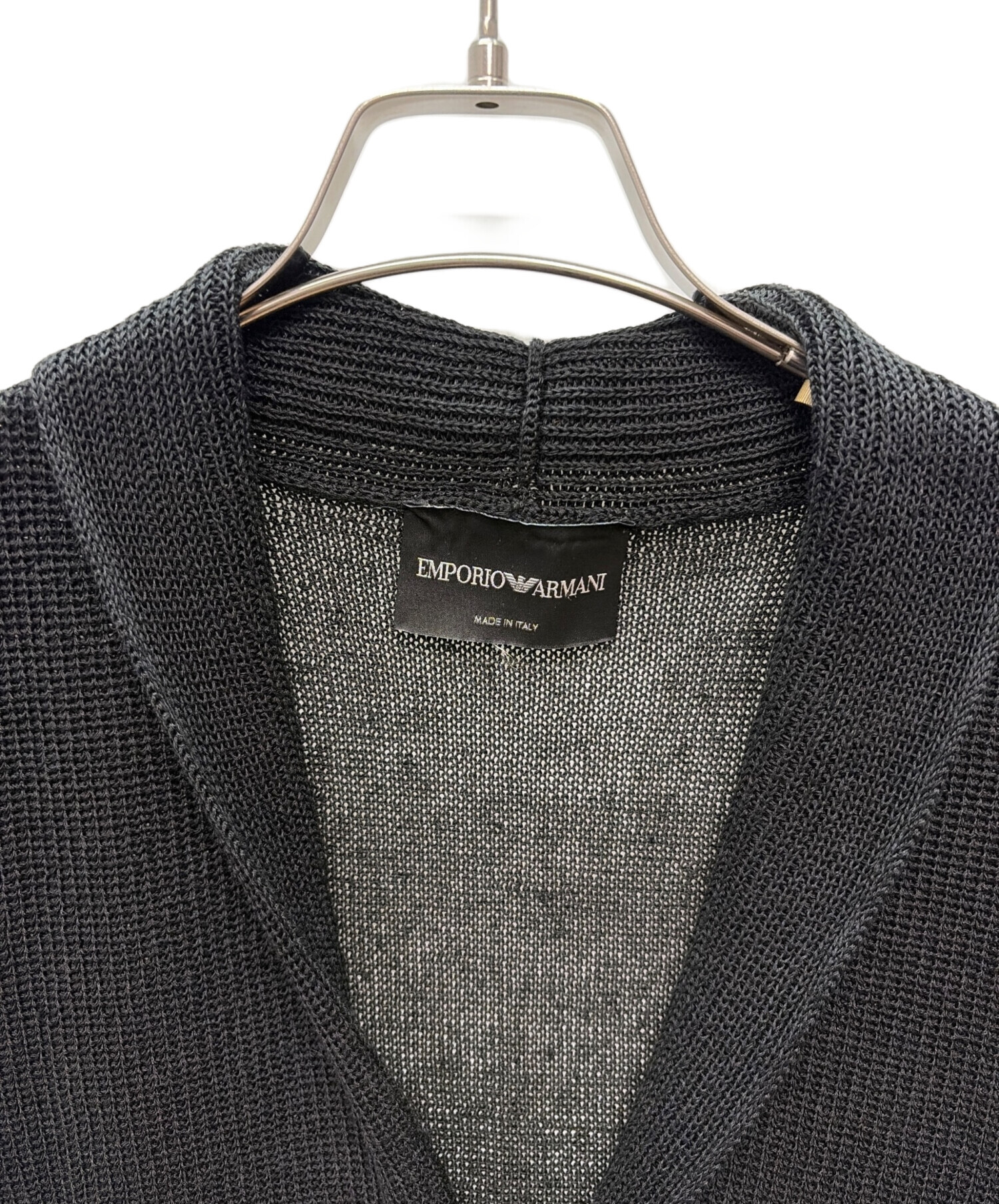 中古・古着通販】EMPORIO ARMANI (エンポリオアルマーニ) ニットベスト 