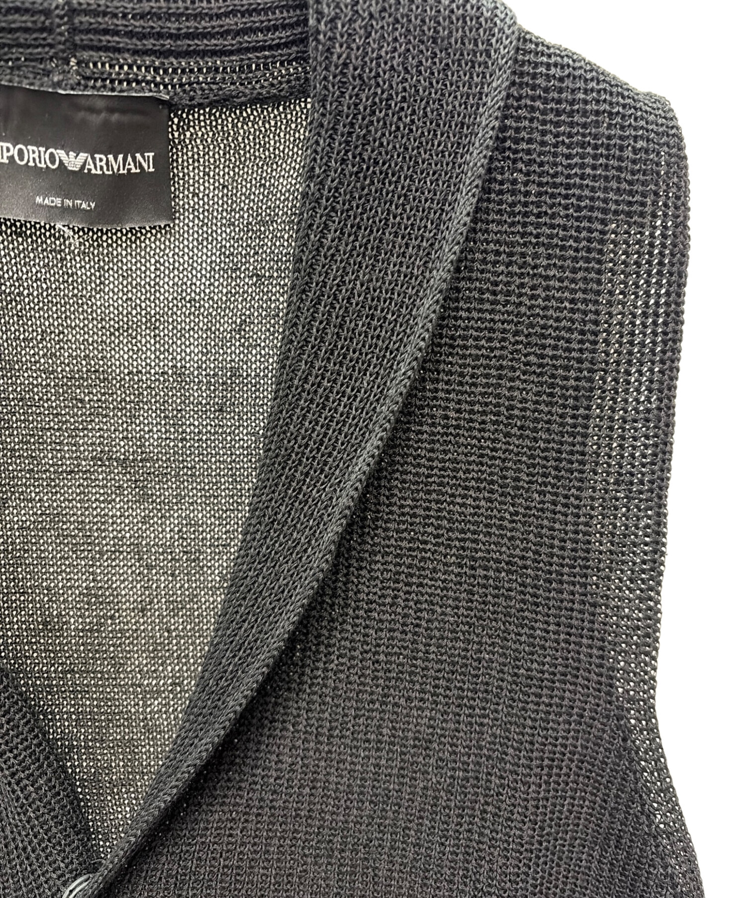 中古・古着通販】EMPORIO ARMANI (エンポリオアルマーニ) ニットベスト 