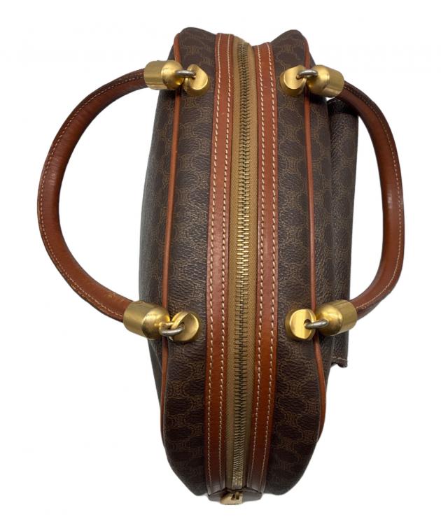 中古・古着通販】CELINE (セリーヌ) マカダム ボストンバッグ ブラウン