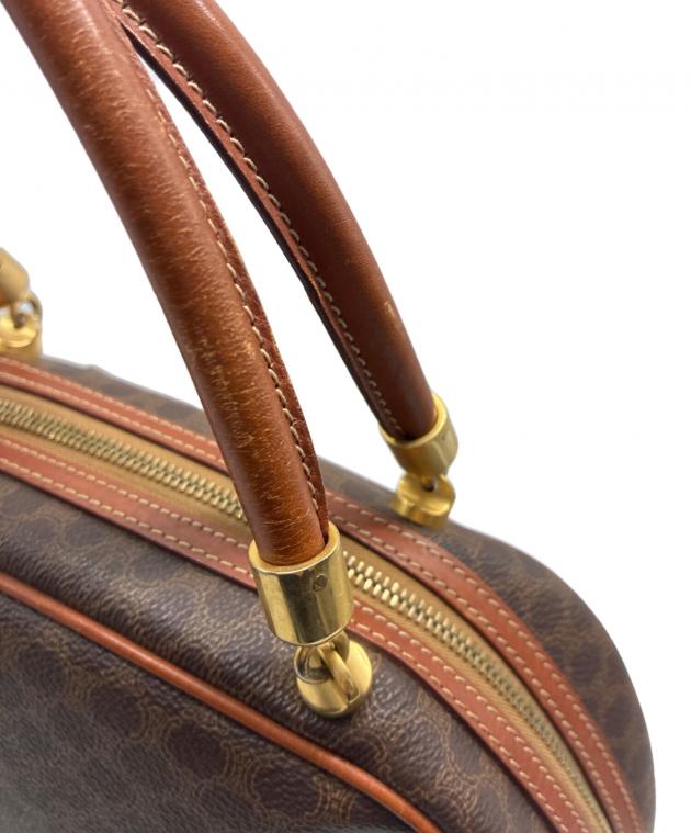 中古・古着通販】CELINE (セリーヌ) マカダム ボストンバッグ ブラウン