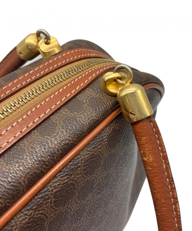 中古・古着通販】CELINE (セリーヌ) マカダム ボストンバッグ ブラウン