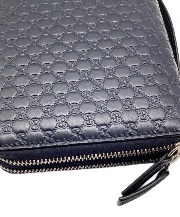 中古・古着通販】GUCCI (グッチ) 長財布 ネイビー｜ブランド・古着通販