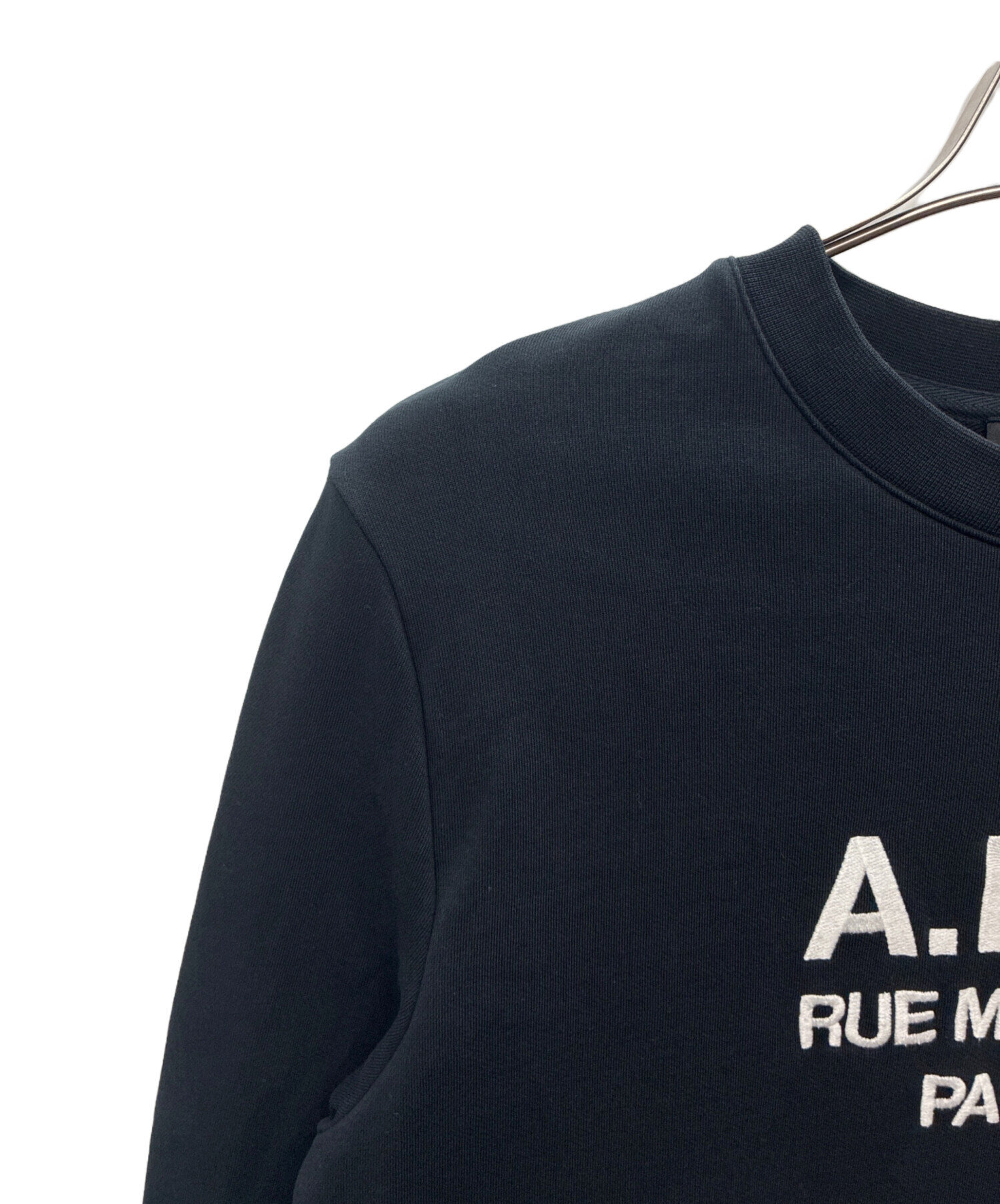 【タグ付き未使用】A.P.C. ネイビー クルーネック スウェット A.P.C. ネイビー クルーネック スウェット Sサイズ - メルカリ