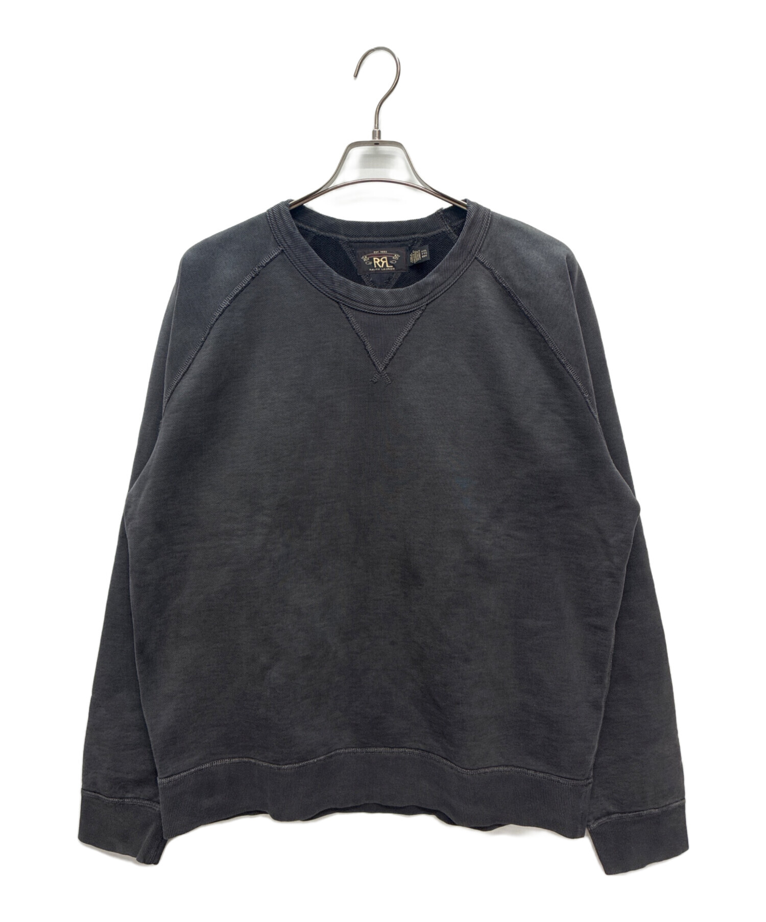 中古・古着通販】RRL (ダブルアールエル) フレンチテリークルーネック 