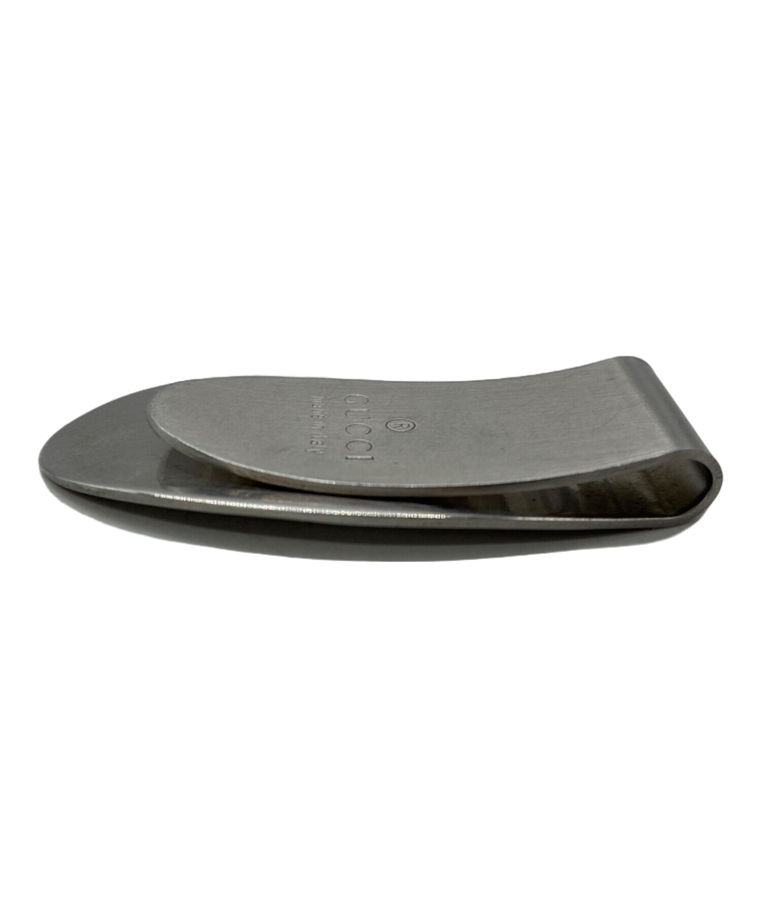 中古・古着通販】GUCCI (グッチ) マネークリップ シルバーカラー