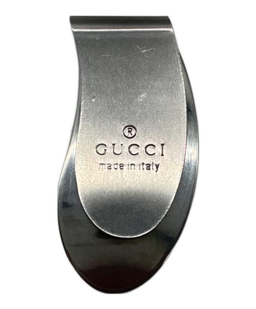 中古・古着通販】GUCCI (グッチ) マネークリップ シルバーカラー
