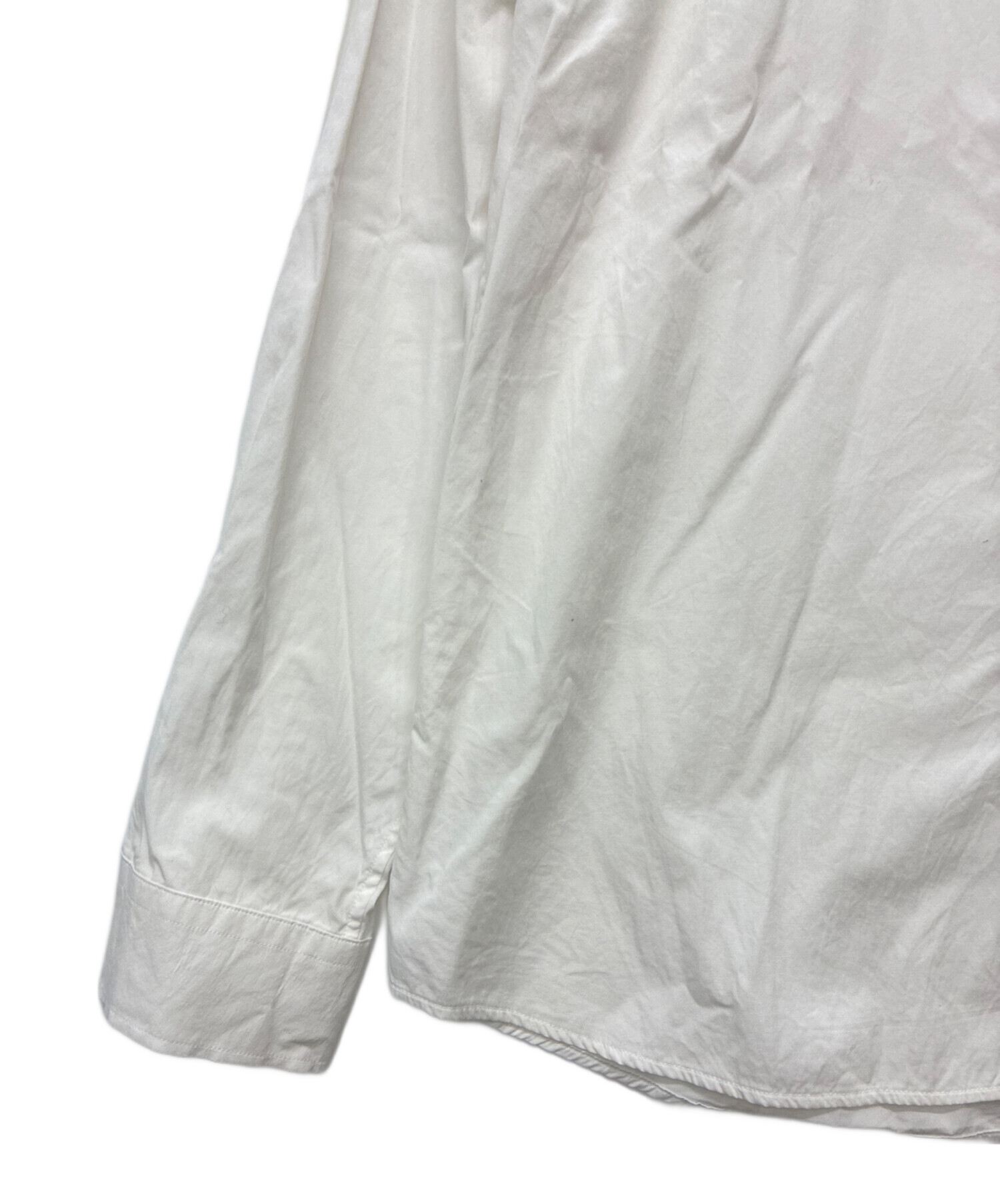 中古・古着通販】BURBERRY (バーバリー) 長袖シャツ ホワイト サイズ