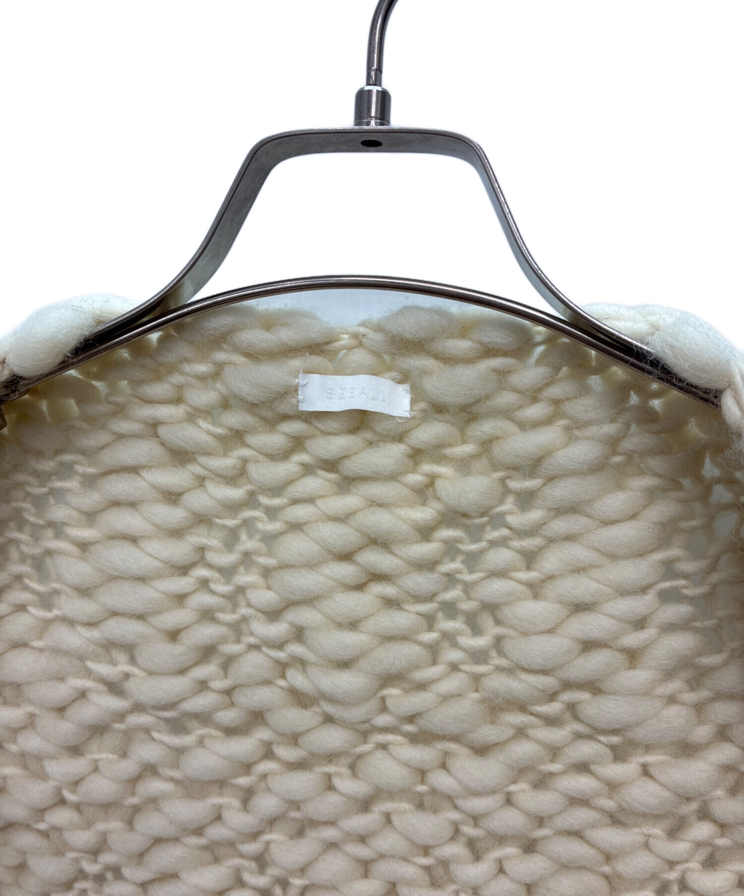 中古・古着通販】SEEALL (シーオール) HAND BOLERO CARDIGAN / ハンド