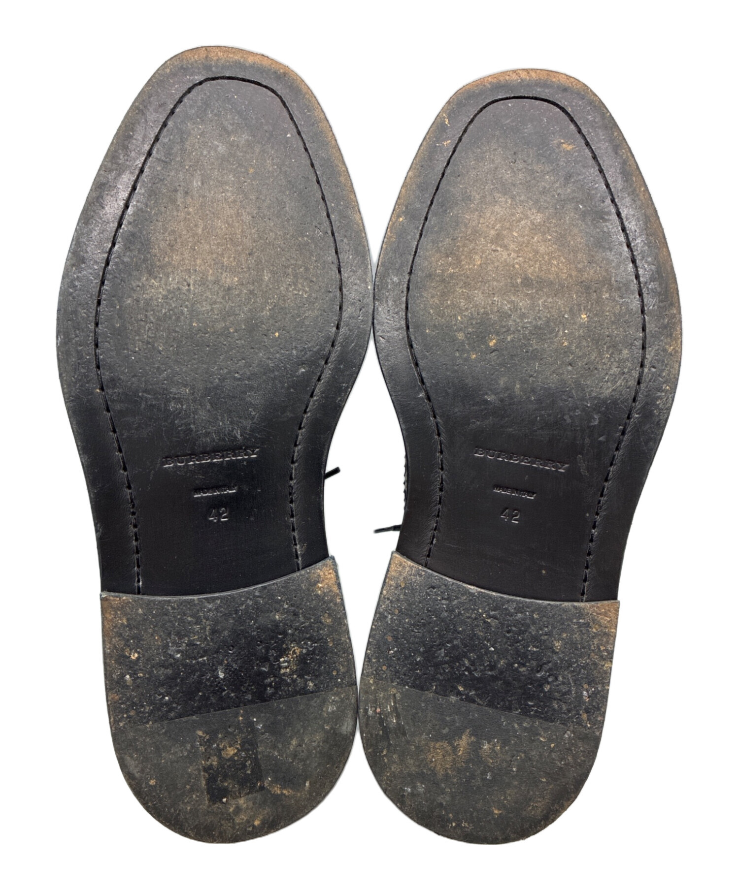 中古・古着通販】BURBERRY (バーバリー) ウィングチップシューズ