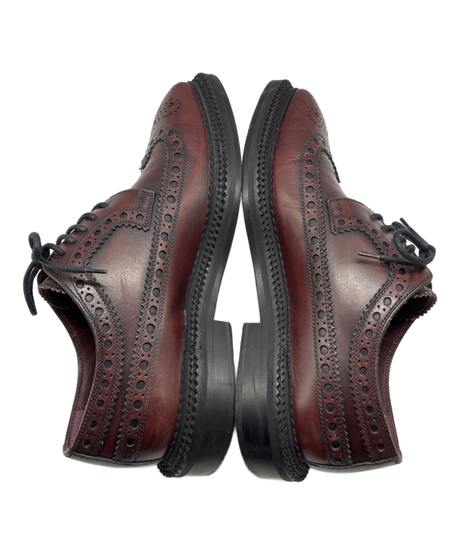 中古・古着通販】BURBERRY (バーバリー) ウィングチップシューズ