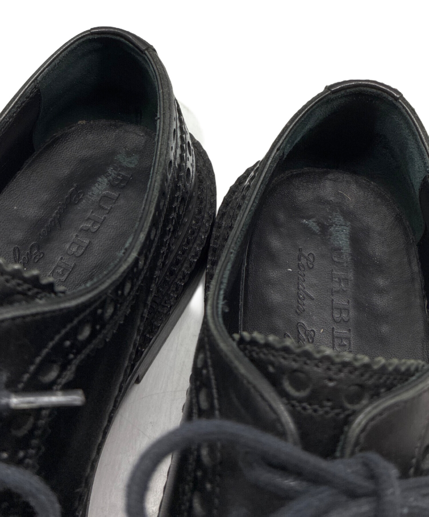 中古・古着通販】BURBERRY (バーバリー) ウィングチップシューズ