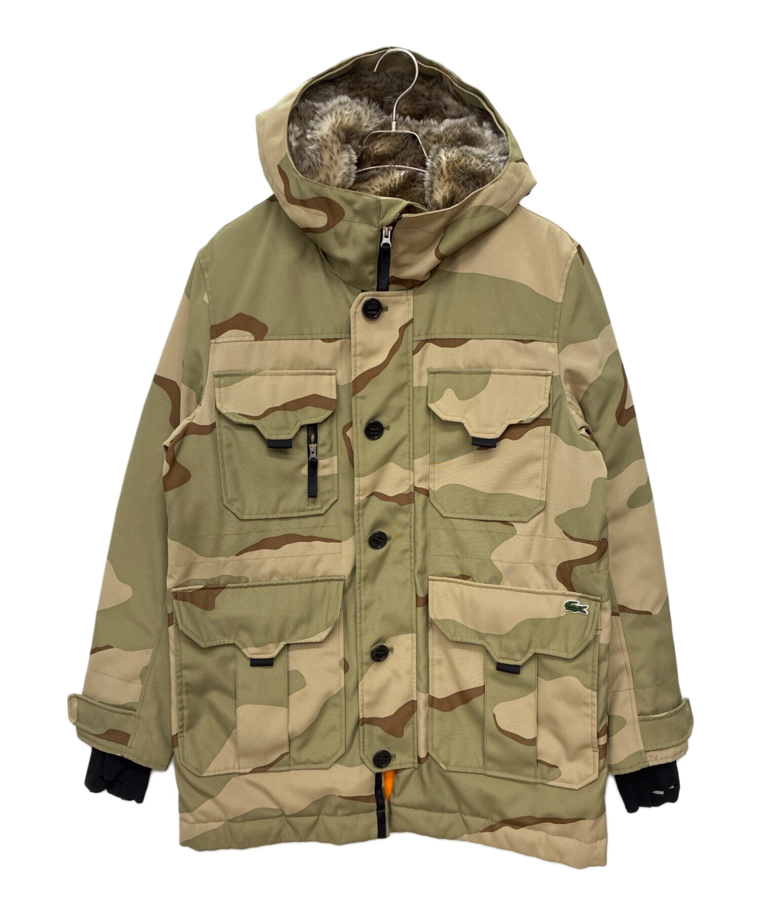 中古・古着通販】LACOSTE (ラコステ) デザートカモ ダウンジャケット