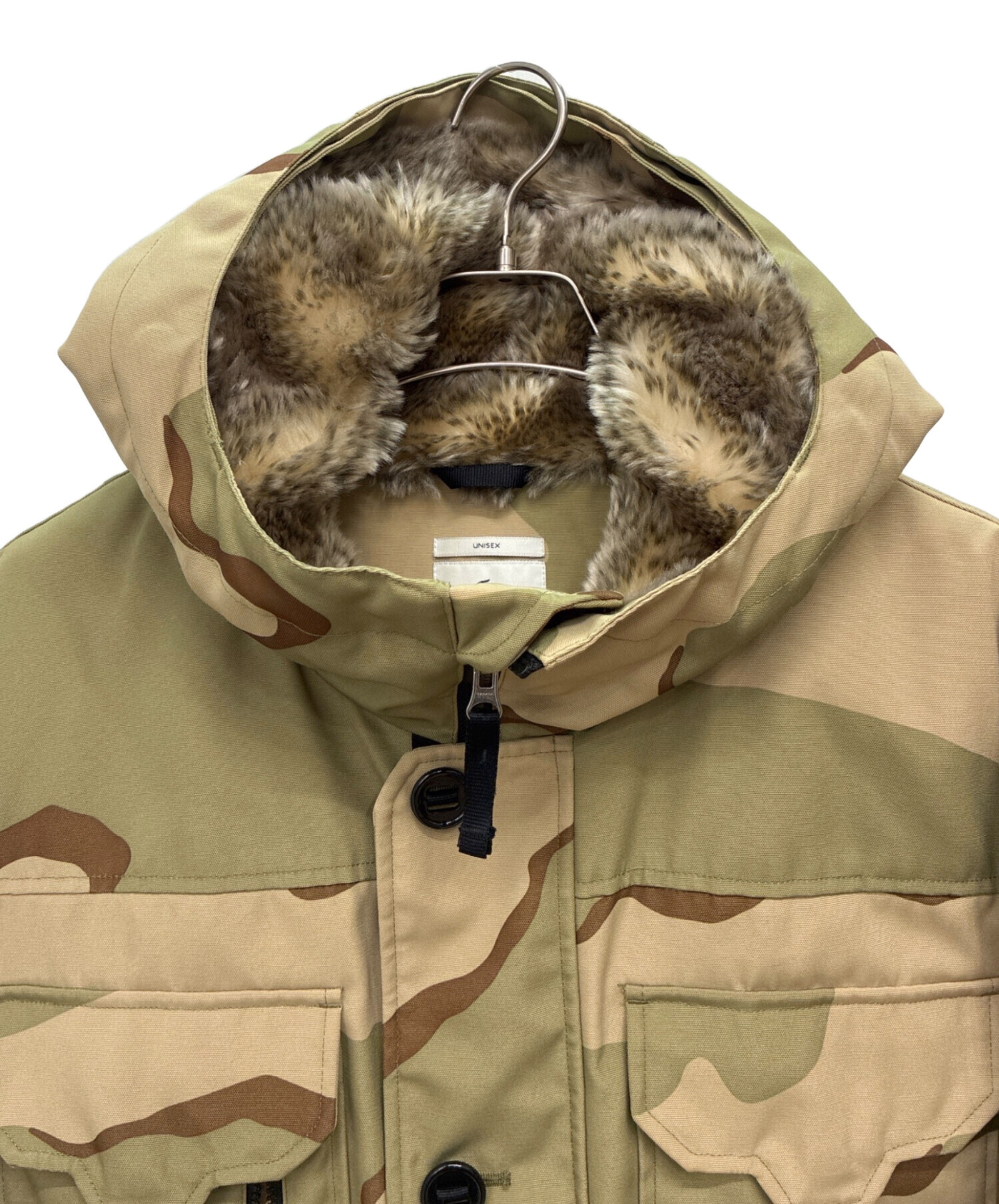 中古・古着通販】LACOSTE (ラコステ) デザートカモ ダウンジャケット