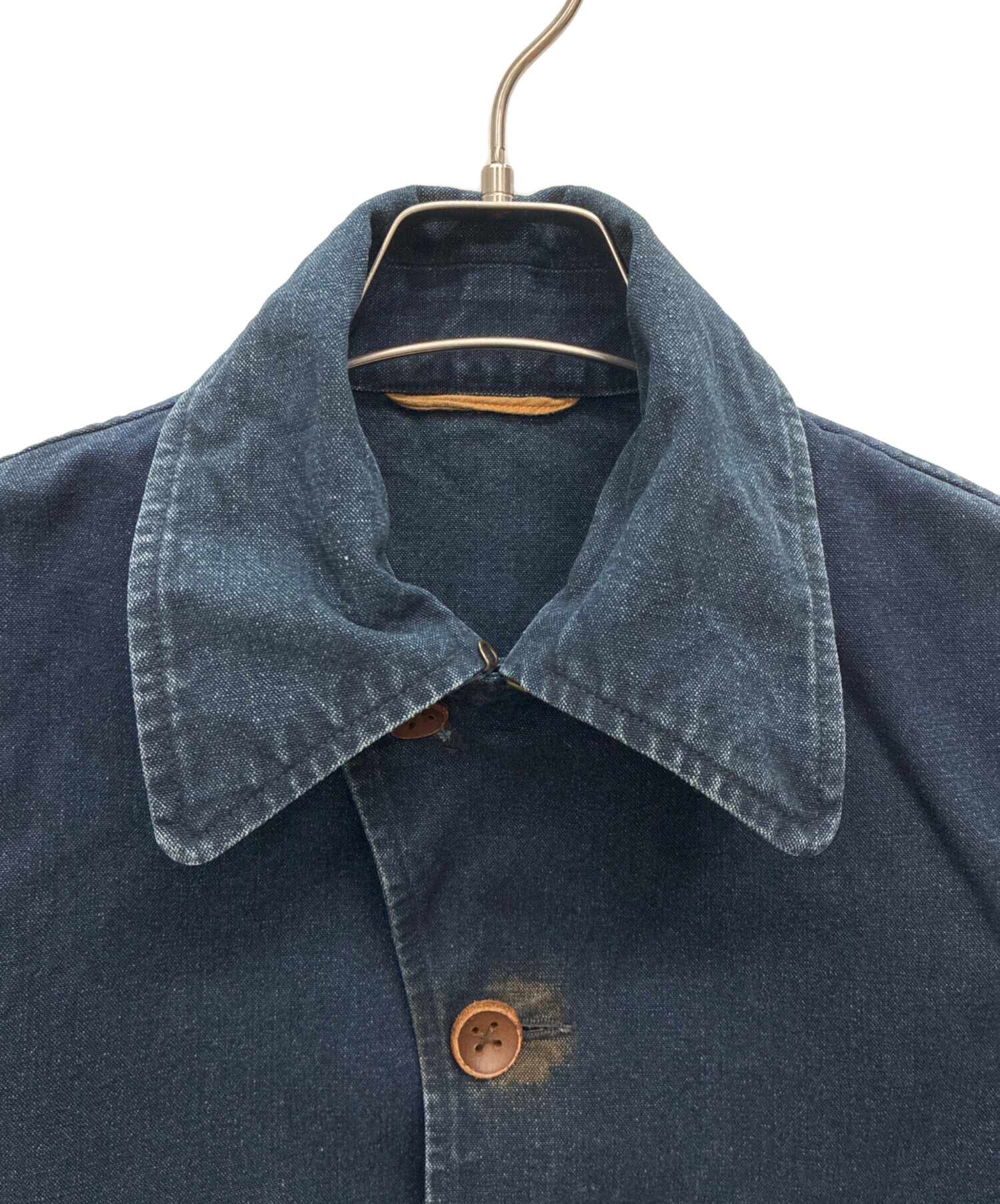 中古・古着通販】45rpm (45アールピーエム) インディゴデニムワーク