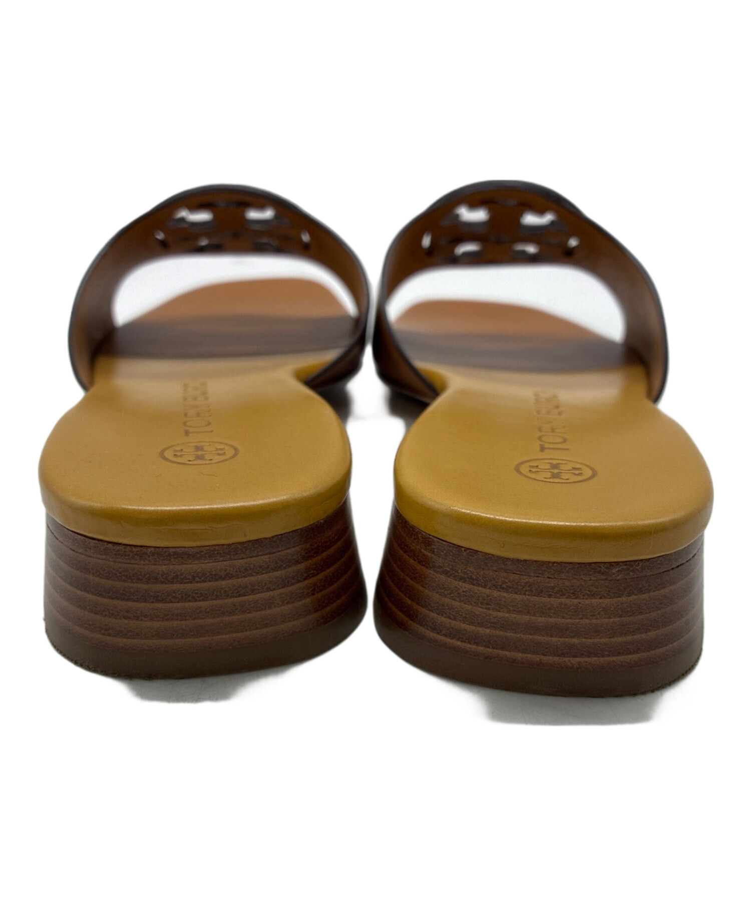 中古・古着通販】TORY BURCH (トリーバーチ) ミュール ブラウン サイズ