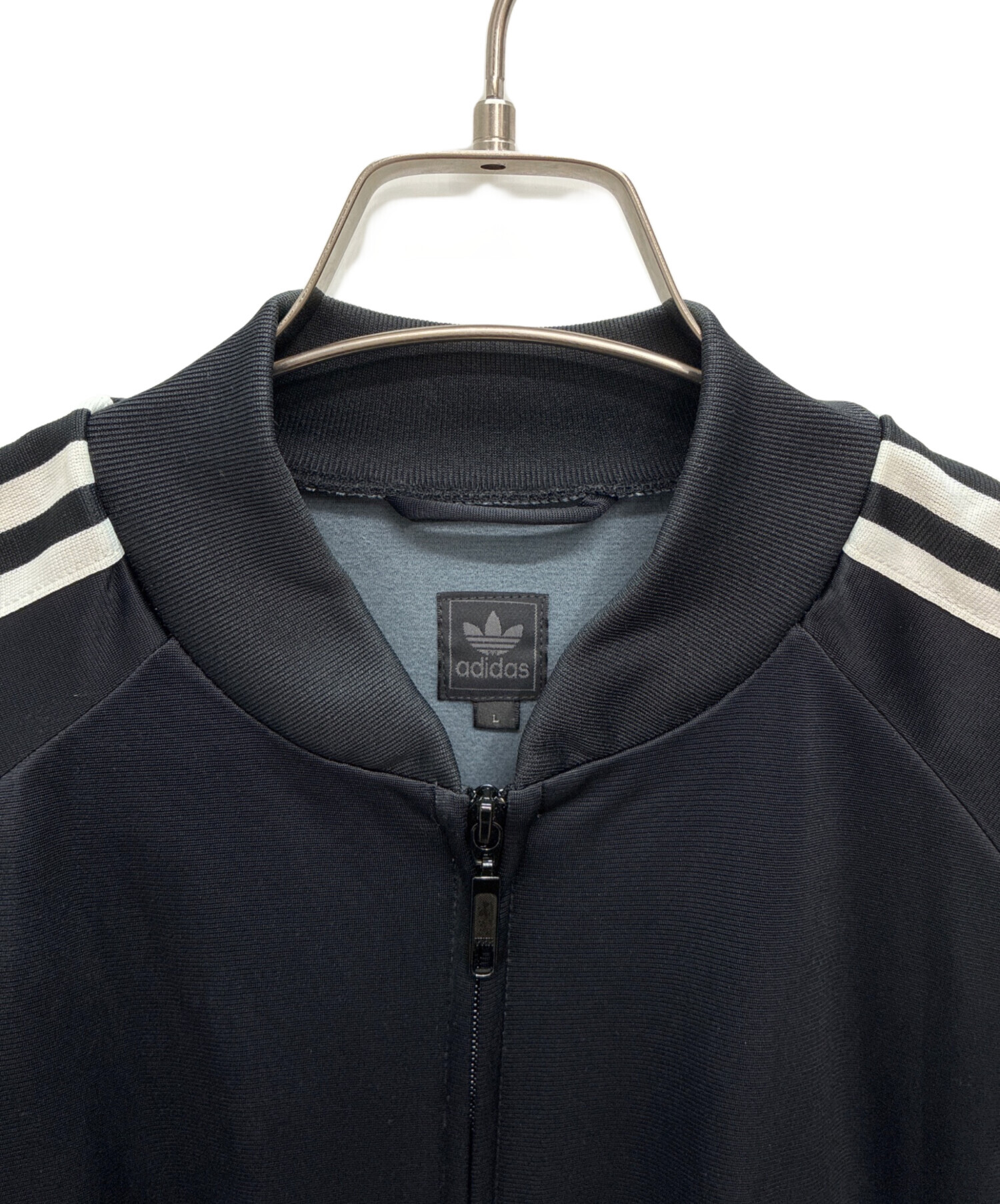 中古・古着通販】adidas (アディダス) トラックジャケット ブラック