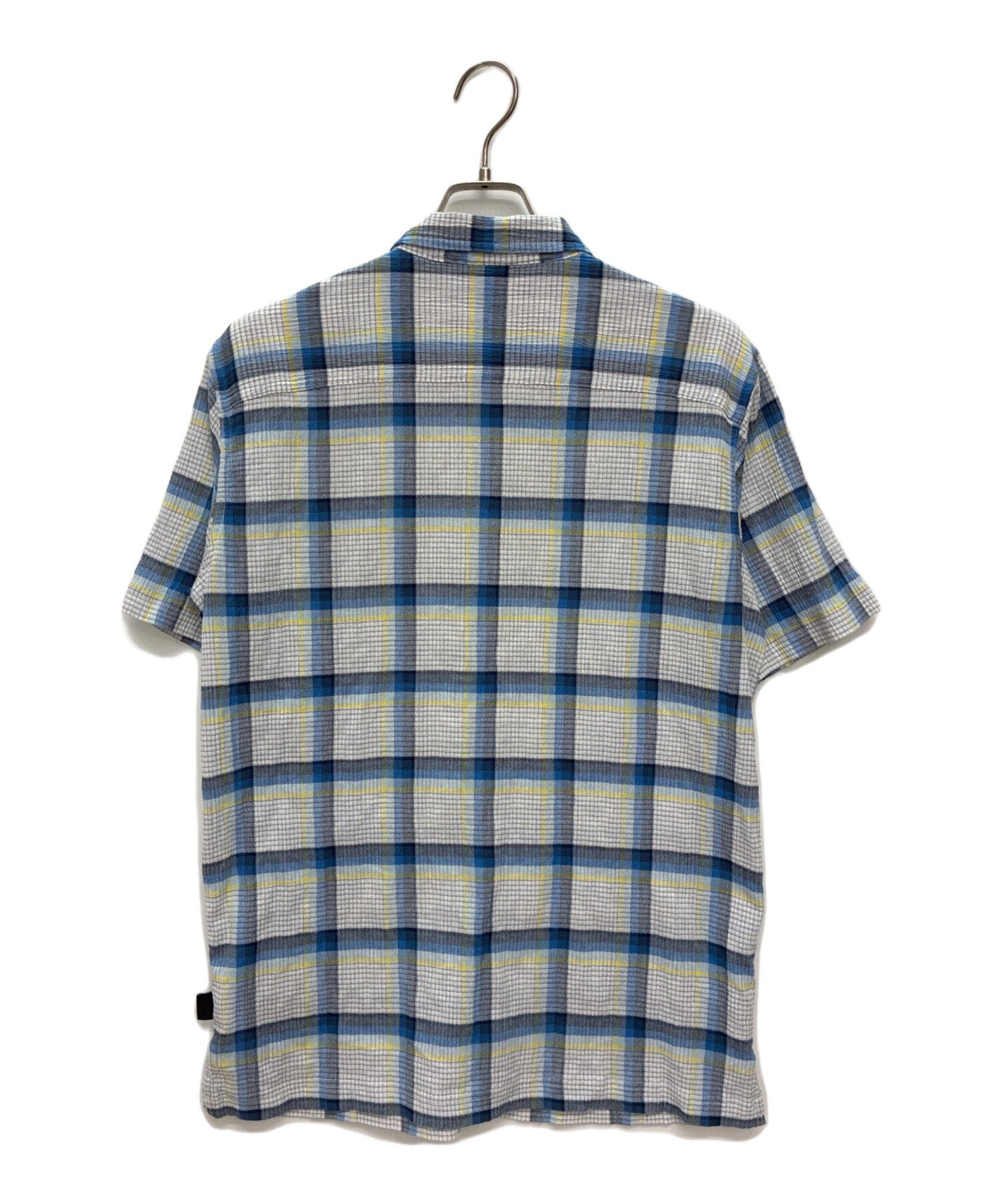 中古・古着通販】Patagonia (パタゴニア) A/Cシャツ 半袖シャツ ブルー