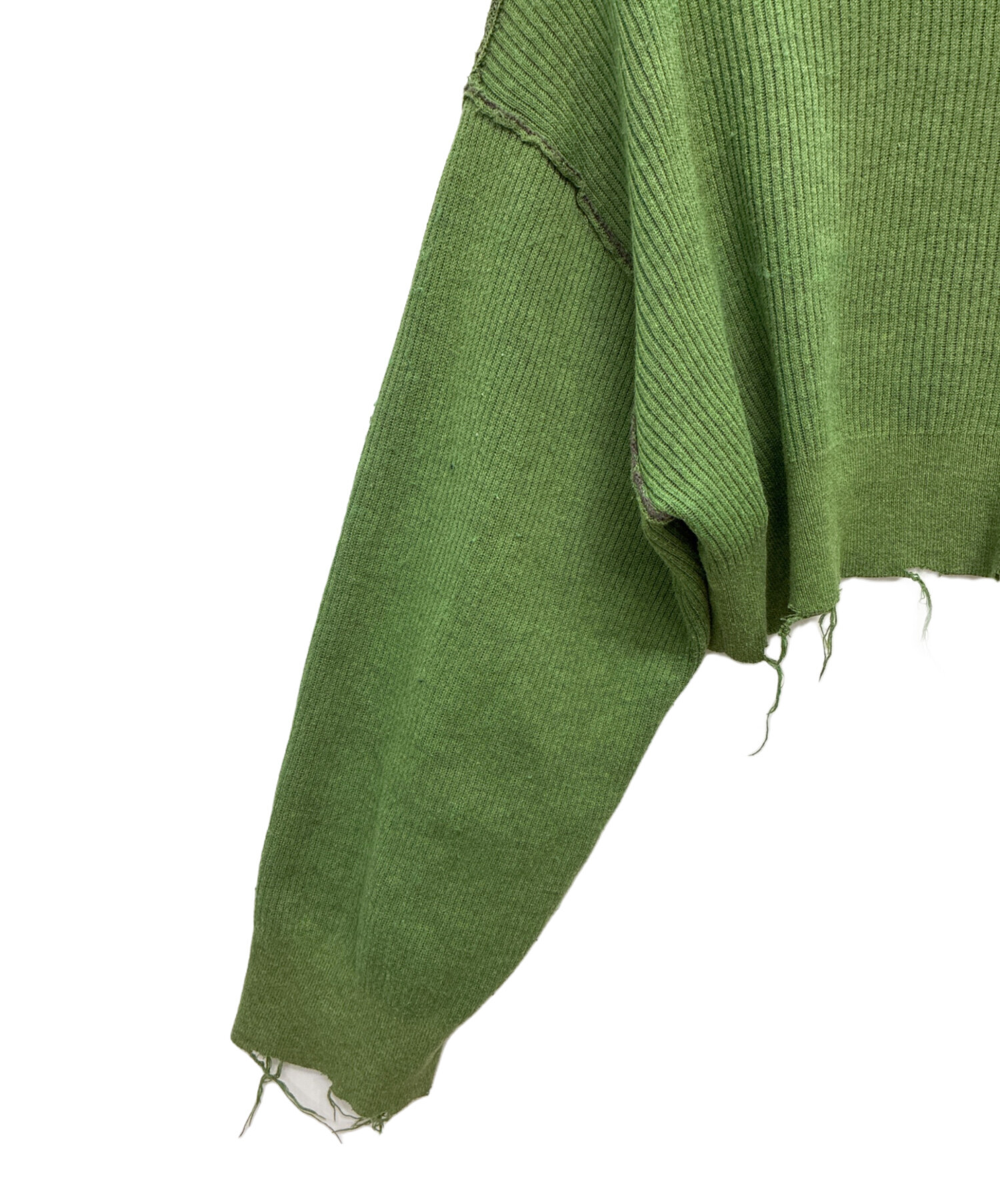 中古・古着通販】PERVERZE (パーバーズ) Double Face Rib Cardigan