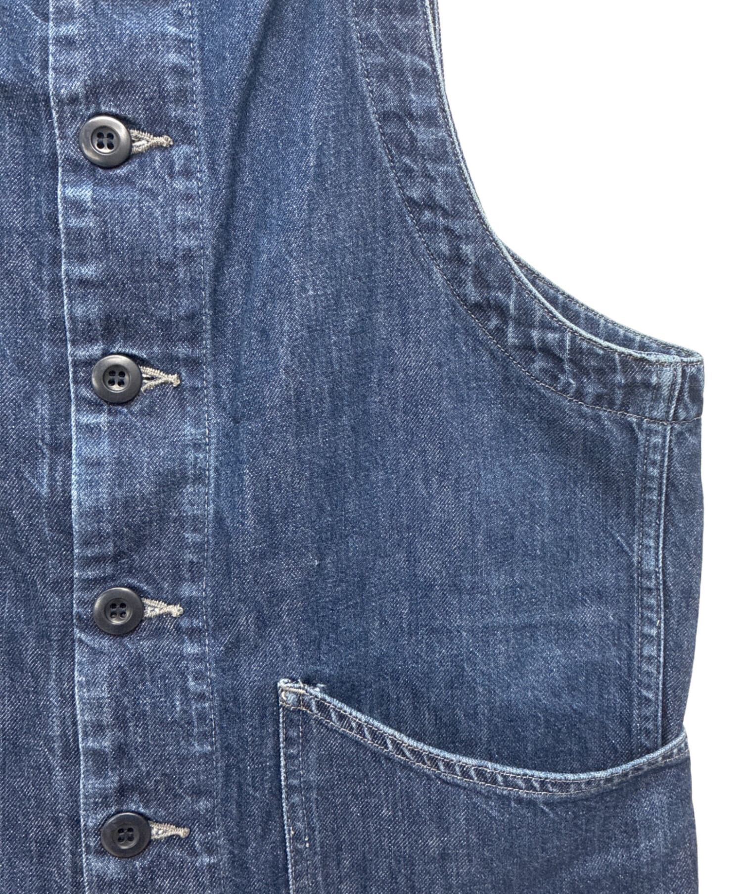 中古・古着通販】HARVESTY (ハーベスティー) デニムオーバーオール