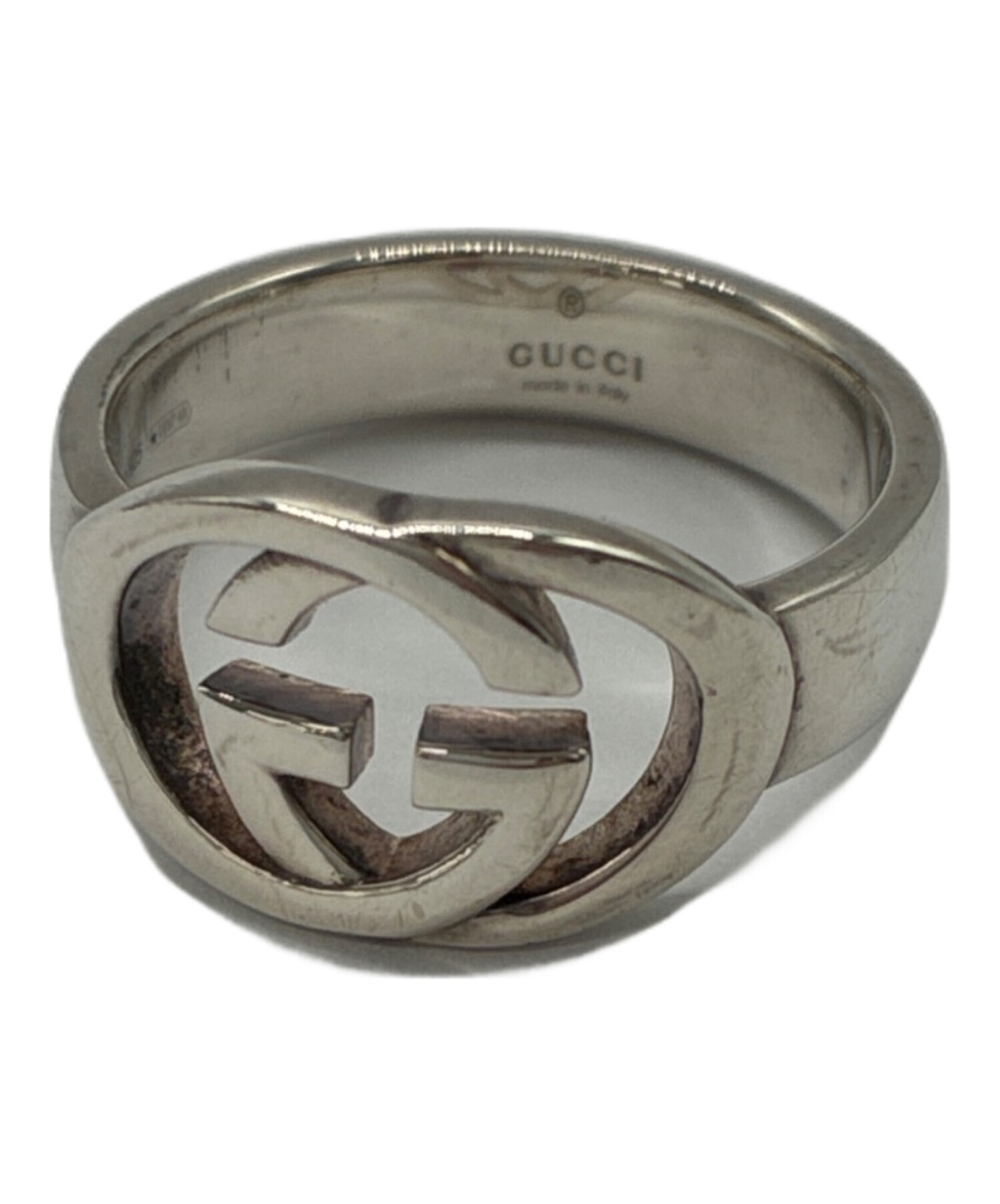 中古・古着通販】GUCCI (グッチ) インターロッキングG Ag925 リング