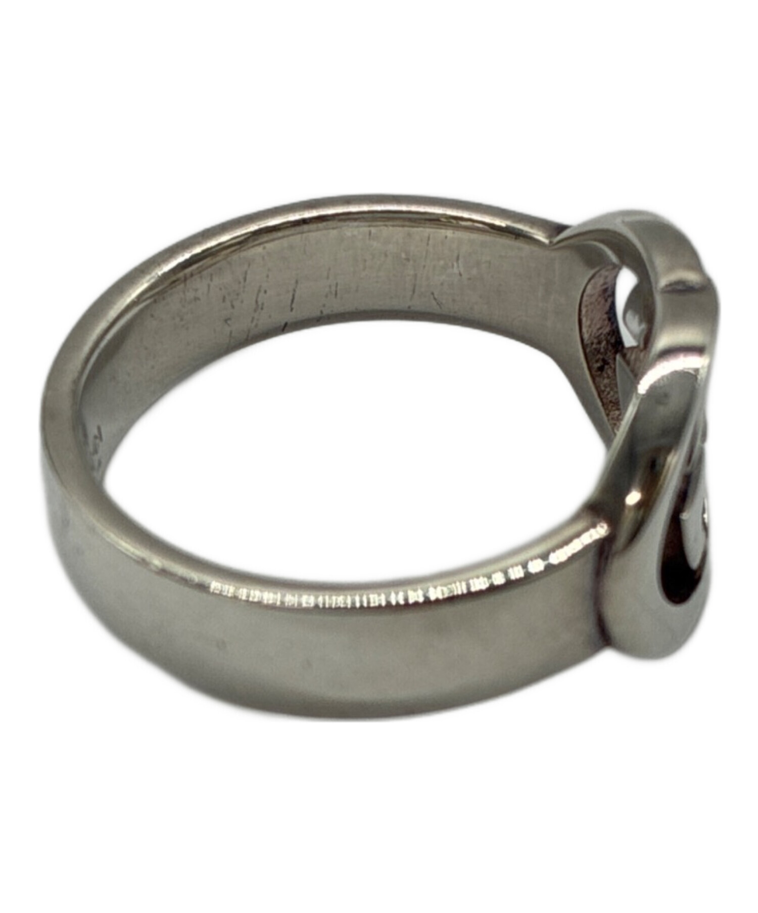 ✨人気✨グッチ GGロゴ インターロッキングリング 17号 Ag925 男女兼用 中古・古着通販】GUCCI (グッチ) インターロッキングG Ag925 リング