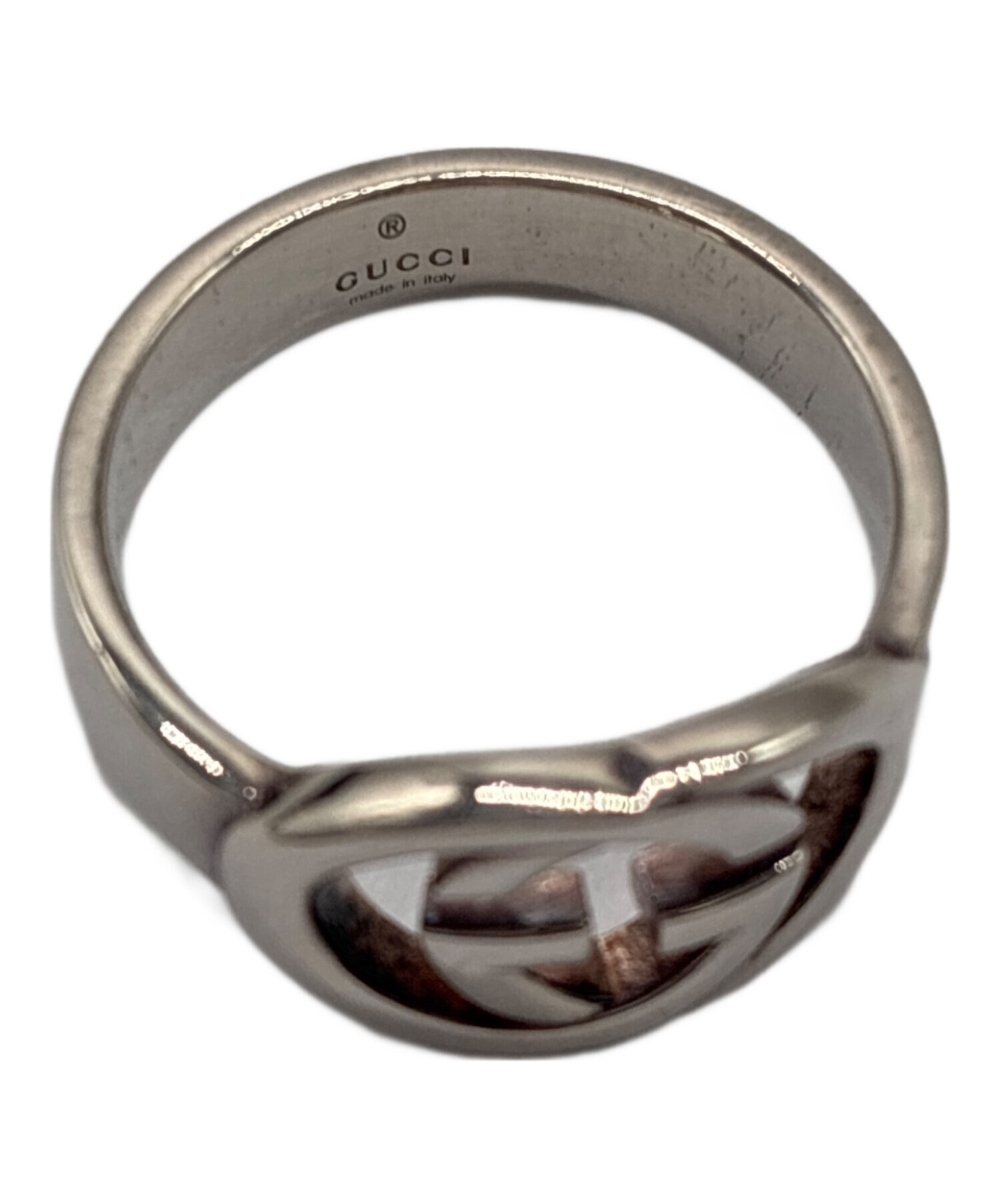 中古・古着通販】GUCCI (グッチ) インターロッキングG Ag925 リング